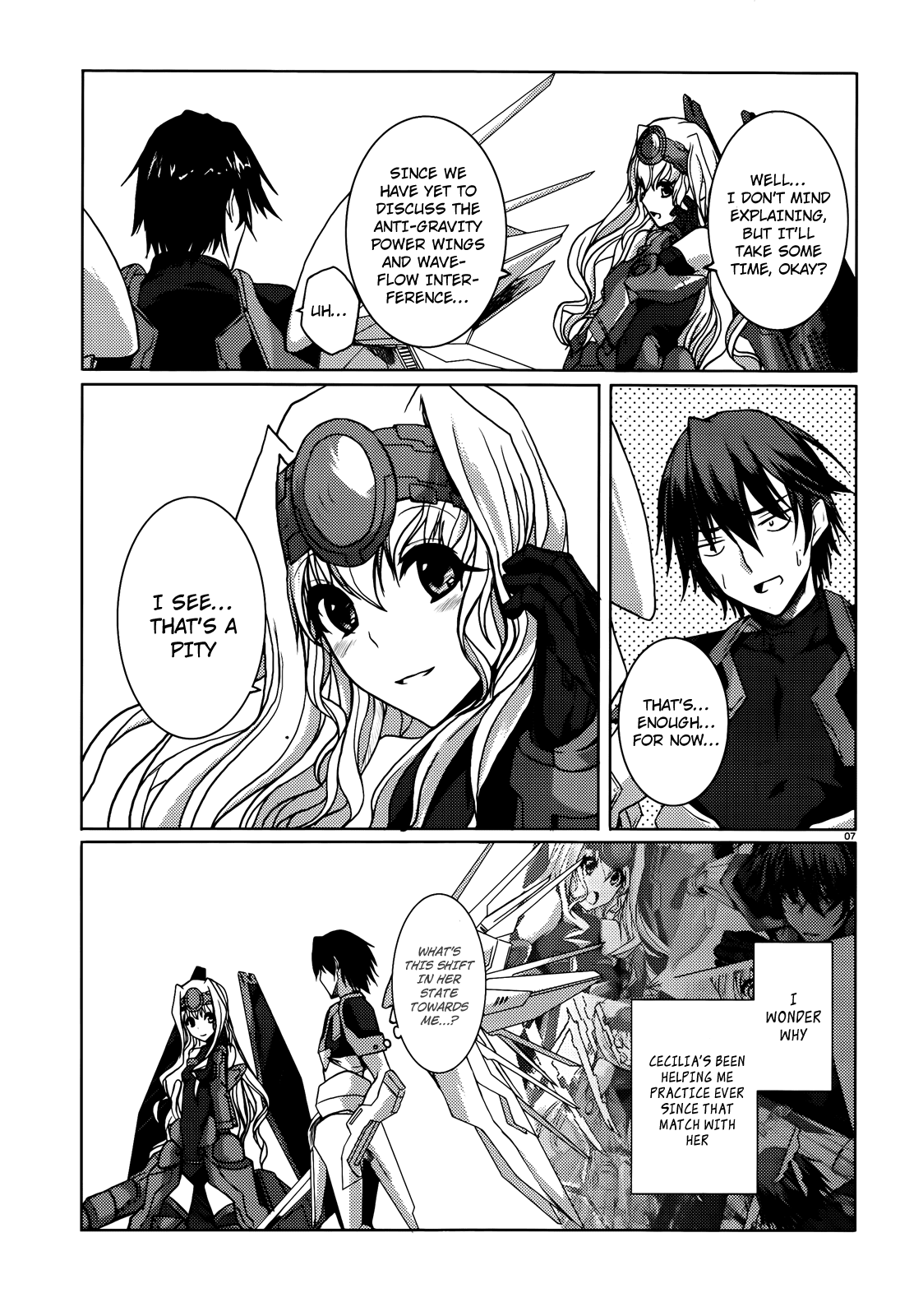 Infinite Stratos Chapter 4 page 7 - Chapter 4