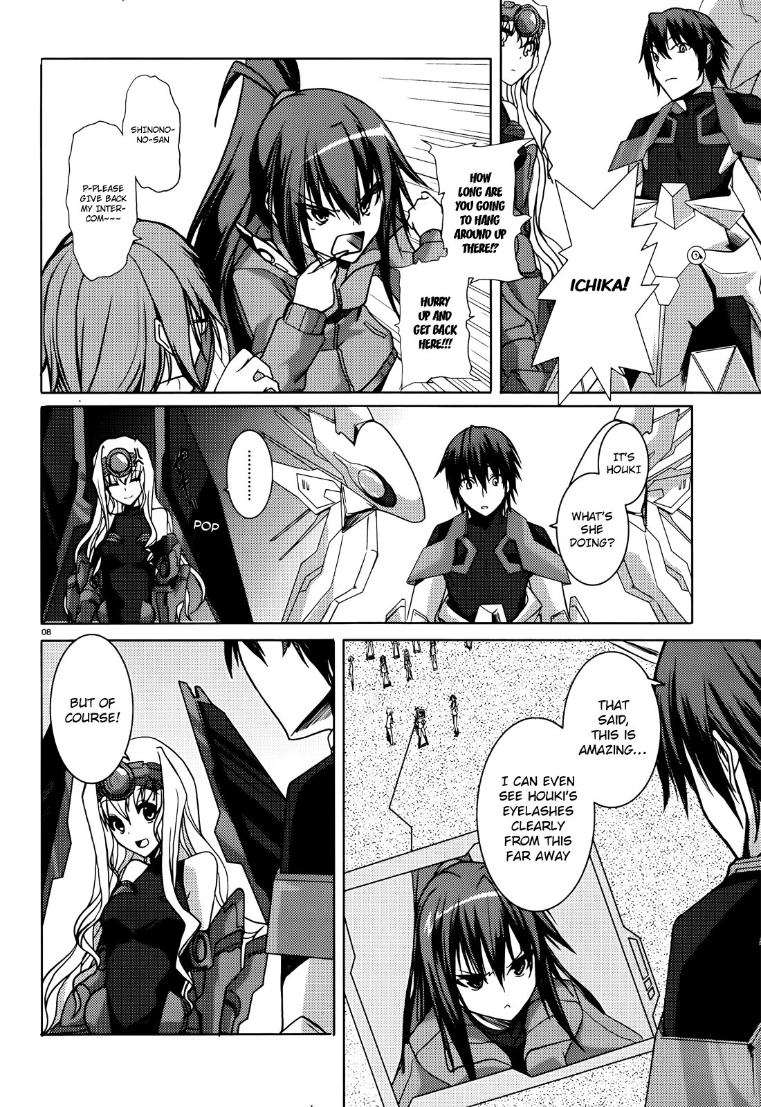Infinite Stratos Chapter 4 page 8 - Chapter 4