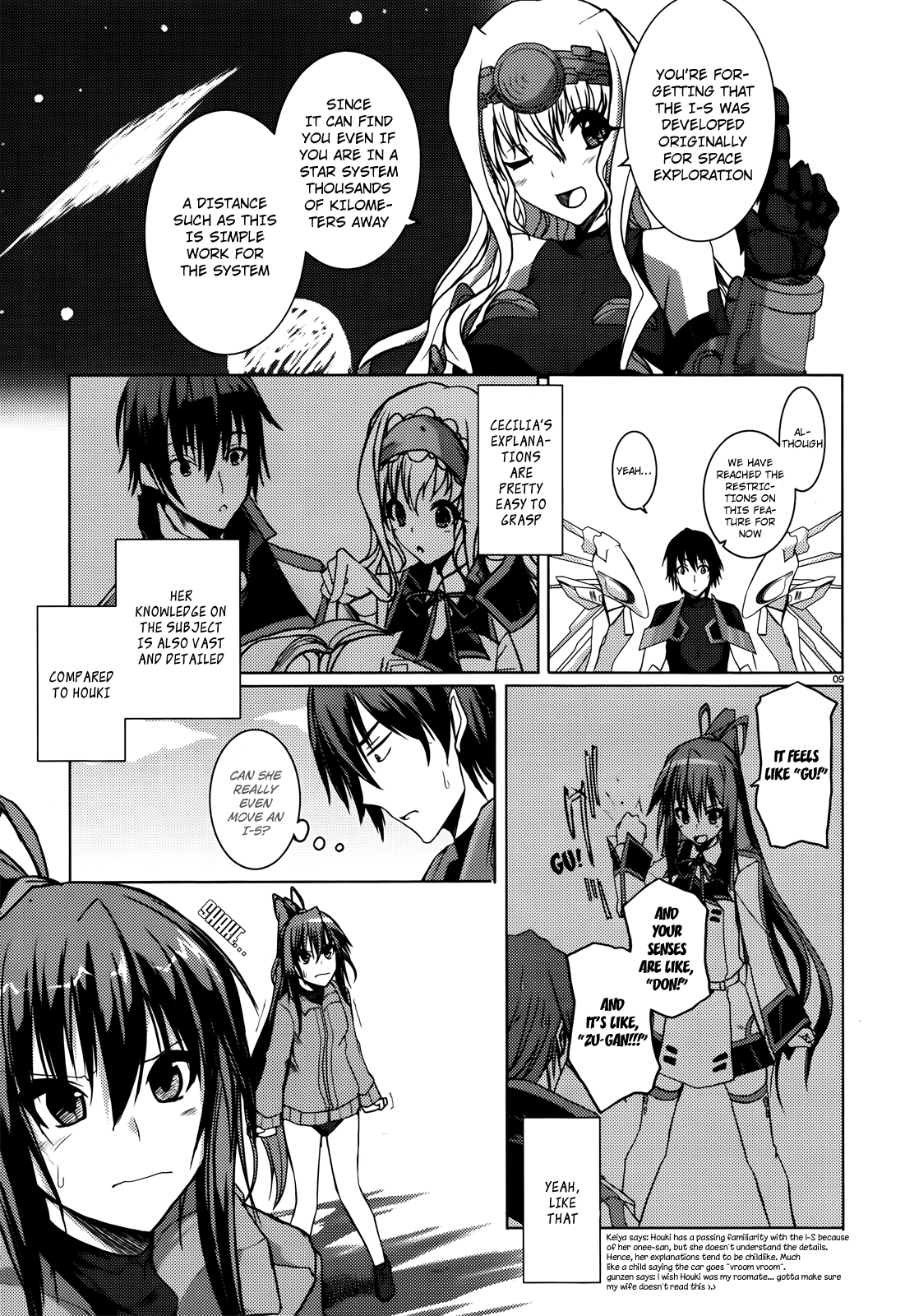 Infinite Stratos Chapter 4 page 9 - Chapter 4