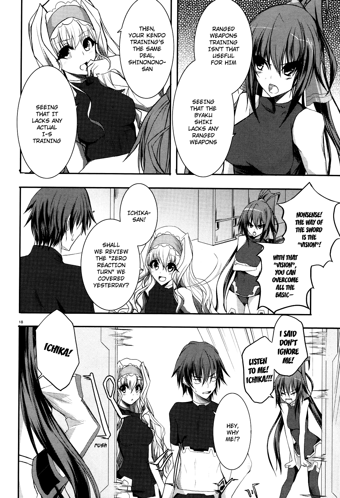 Infinite Stratos Chapter 6 page 17 - Chapter 6