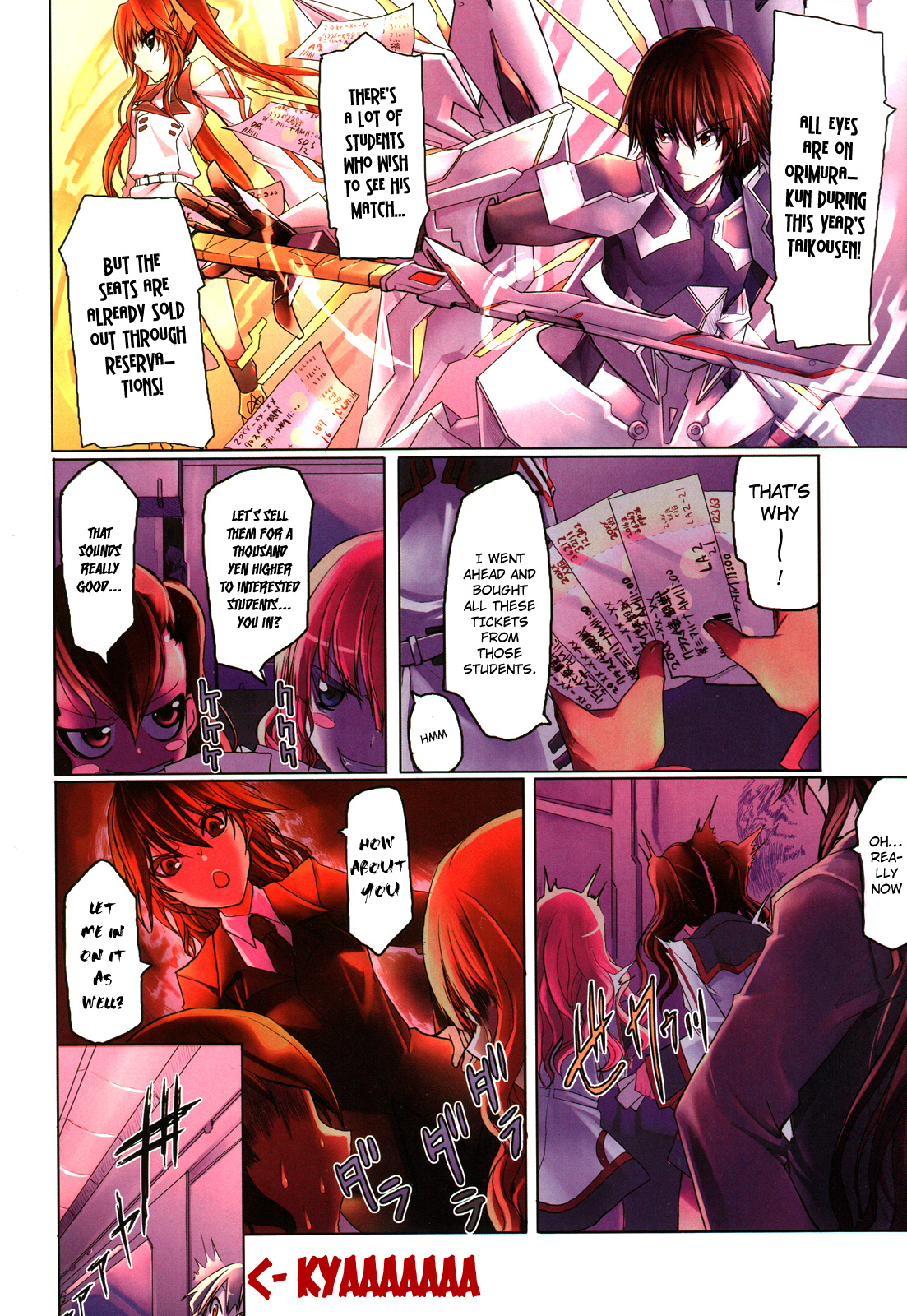 Infinite Stratos Chapter 7 page 2 - Chapter 7
