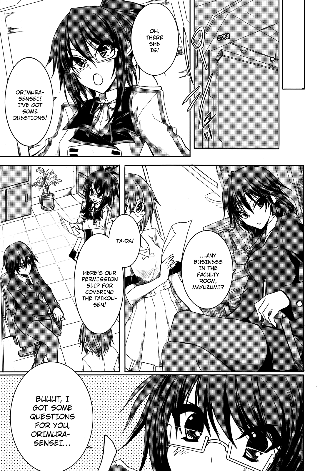 Infinite Stratos Chapter 7 page 3 - Chapter 7