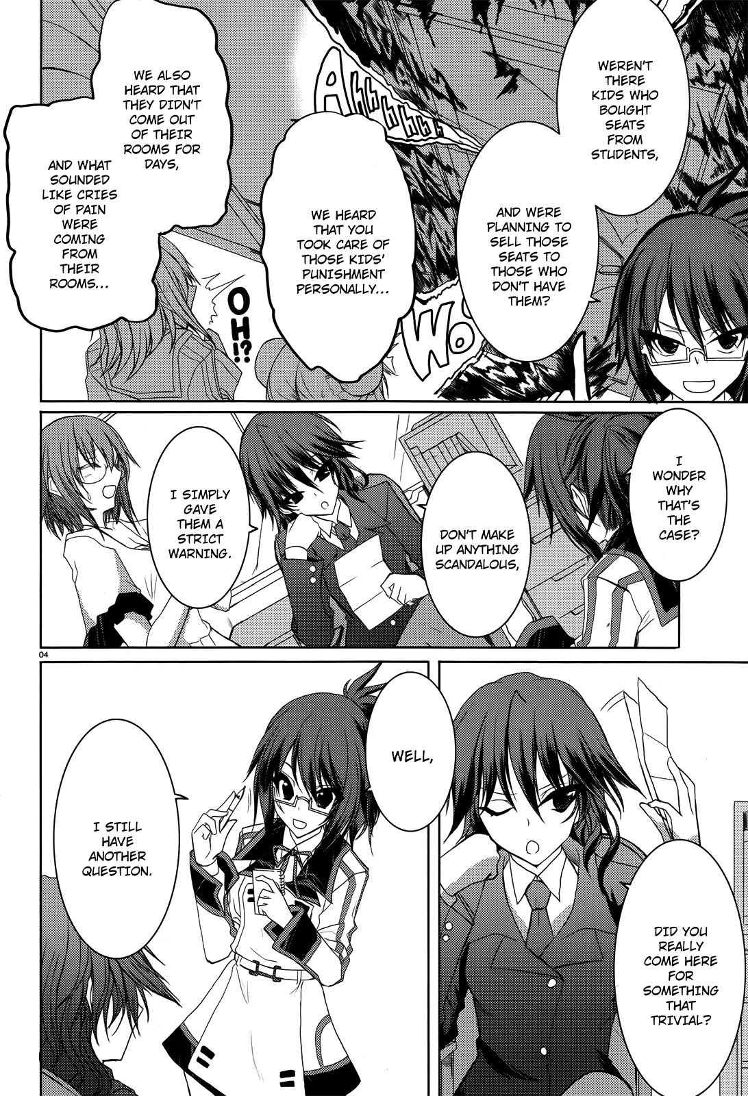 Infinite Stratos Chapter 7 page 4 - Chapter 7