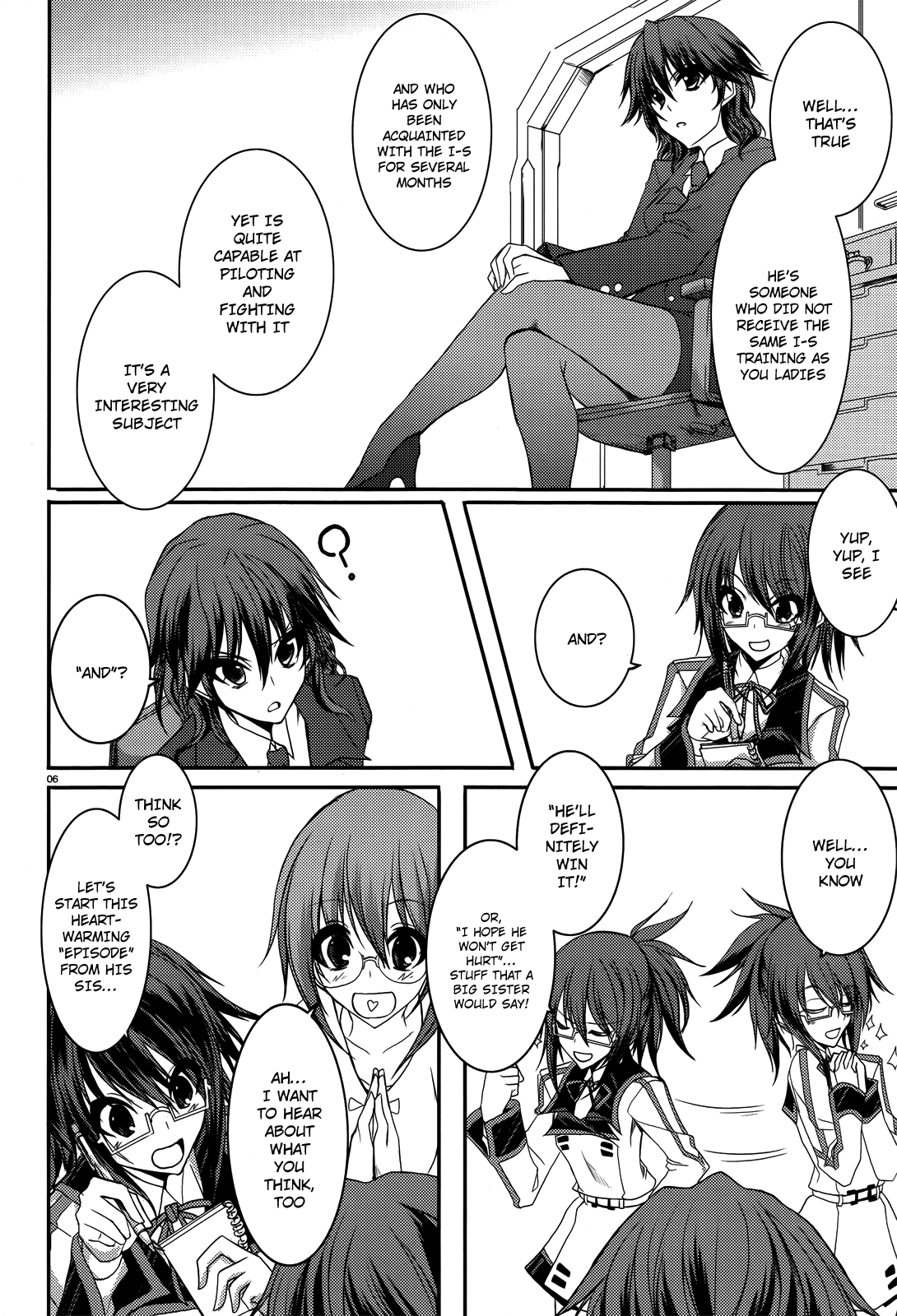Infinite Stratos Chapter 7 page 6 - Chapter 7