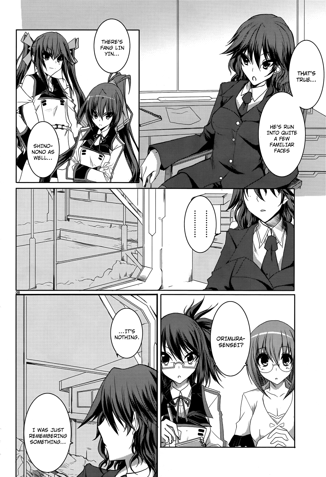Infinite Stratos Chapter 7 page 8 - Chapter 7