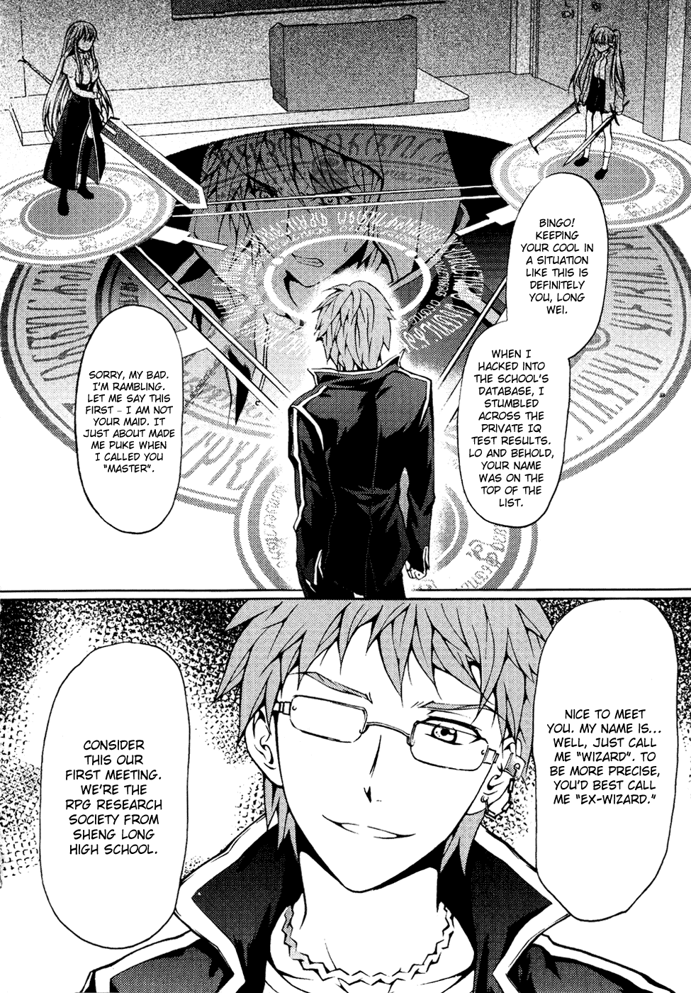 Infinity Game Chapter 11 page 4 - Chapter 11: Death and Rebirth