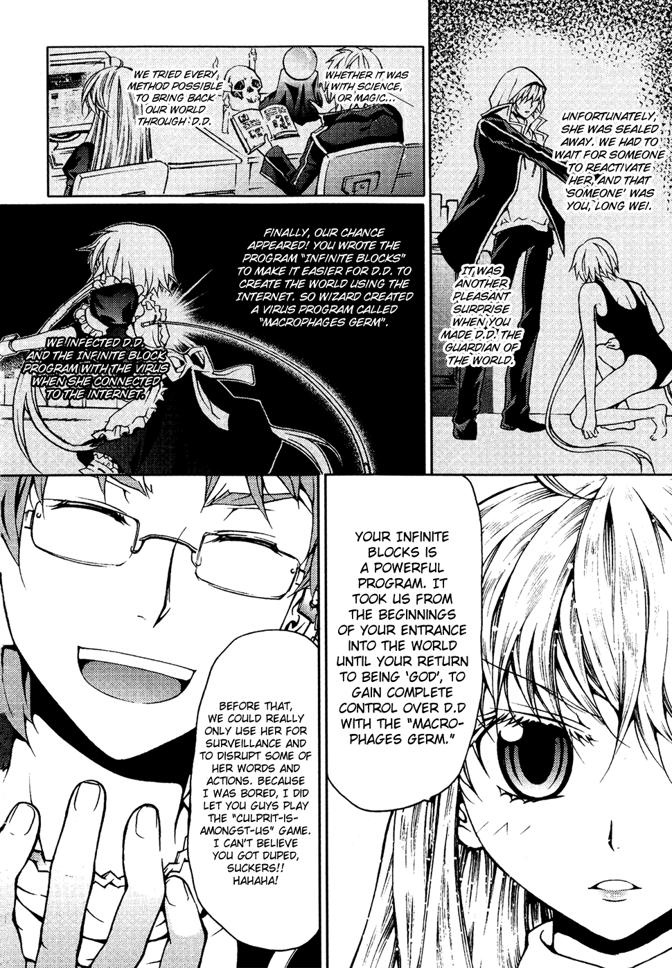 Infinity Game Chapter 11 page 6 - Chapter 11: Death and Rebirth