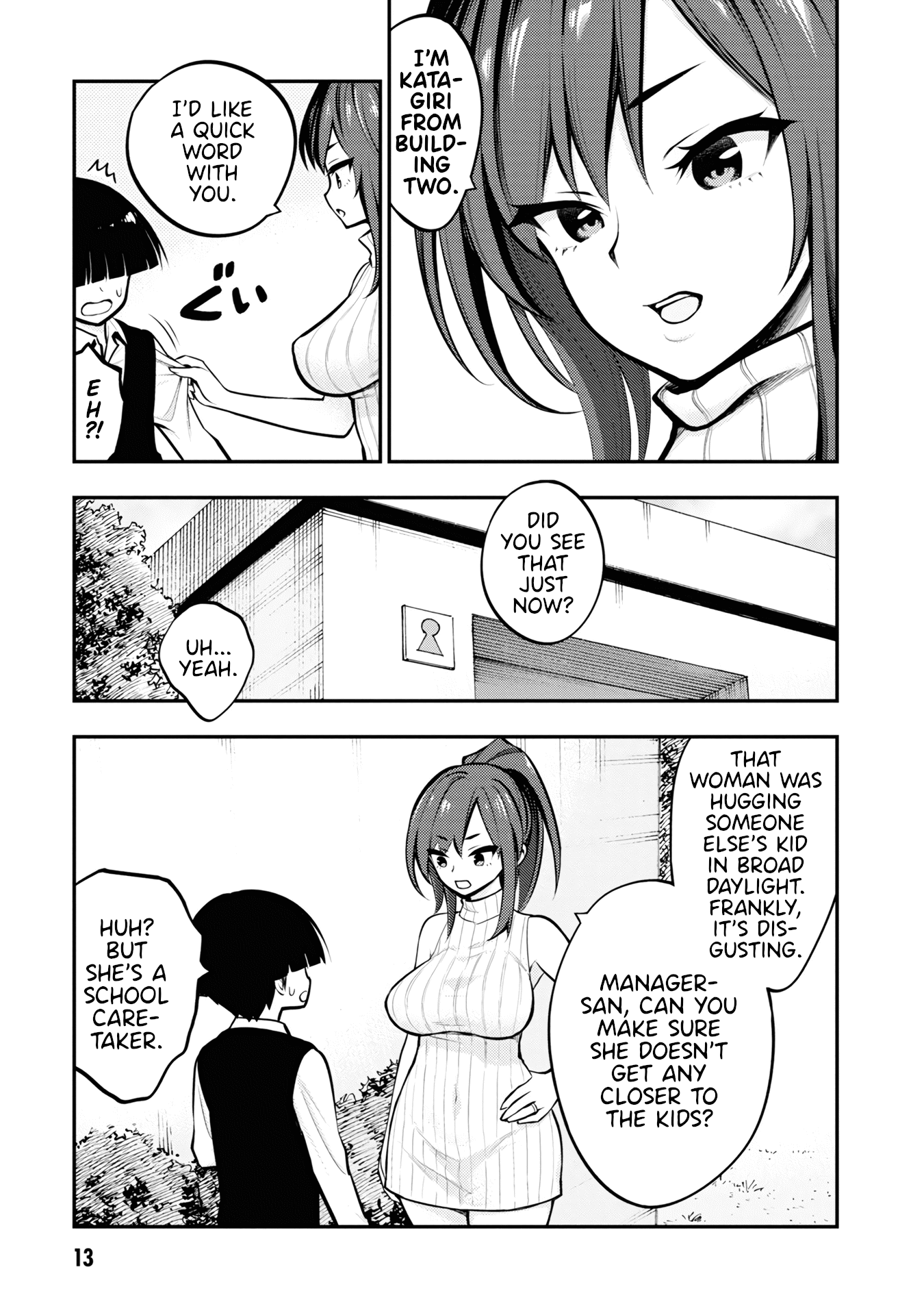 Ingoku Danchi Chapter 1 page 14 - Chapter 1: Kidnapper