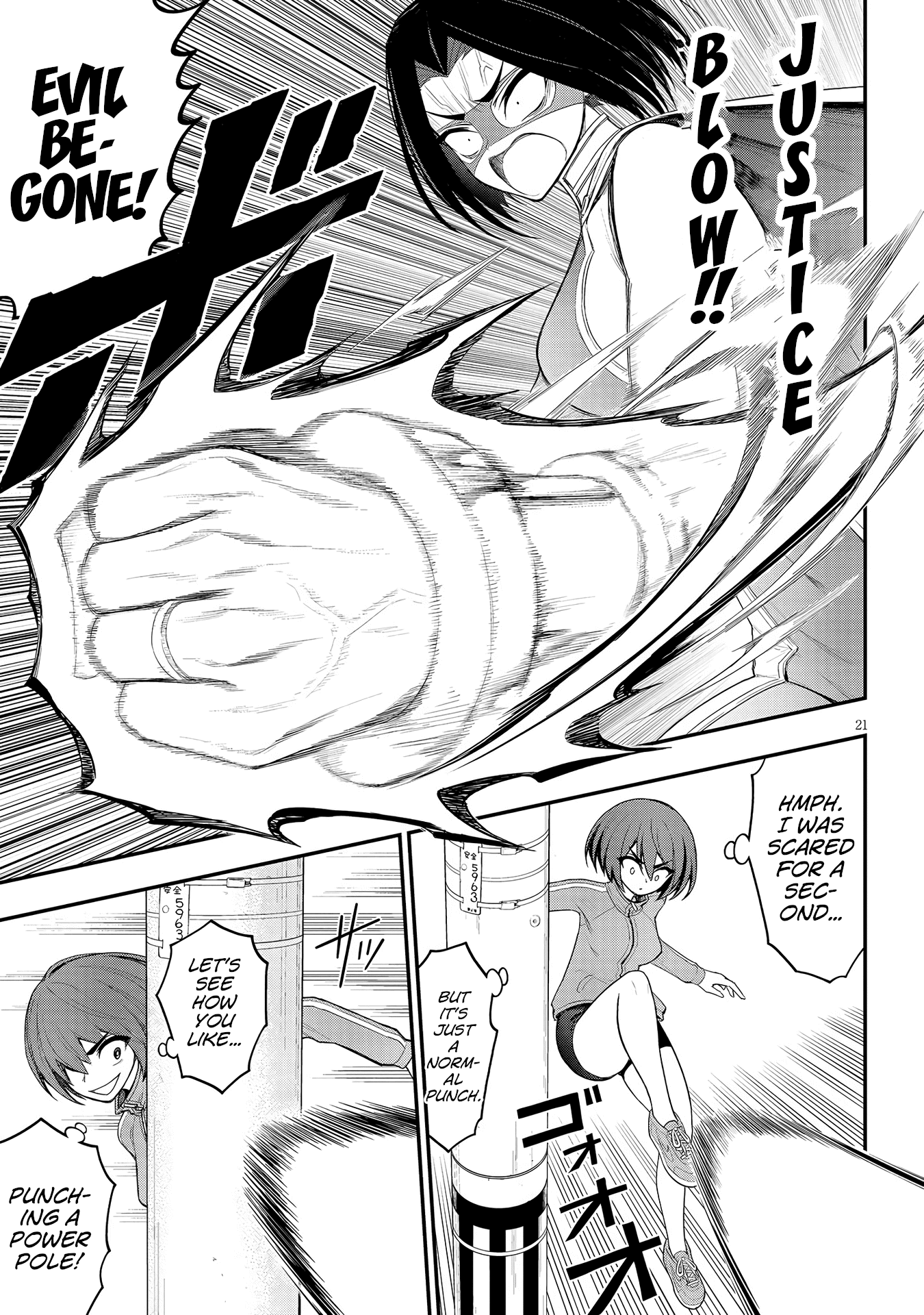 Ingoku Danchi Chapter 11 page 21 - Chapter 11: Justice Demon (2)