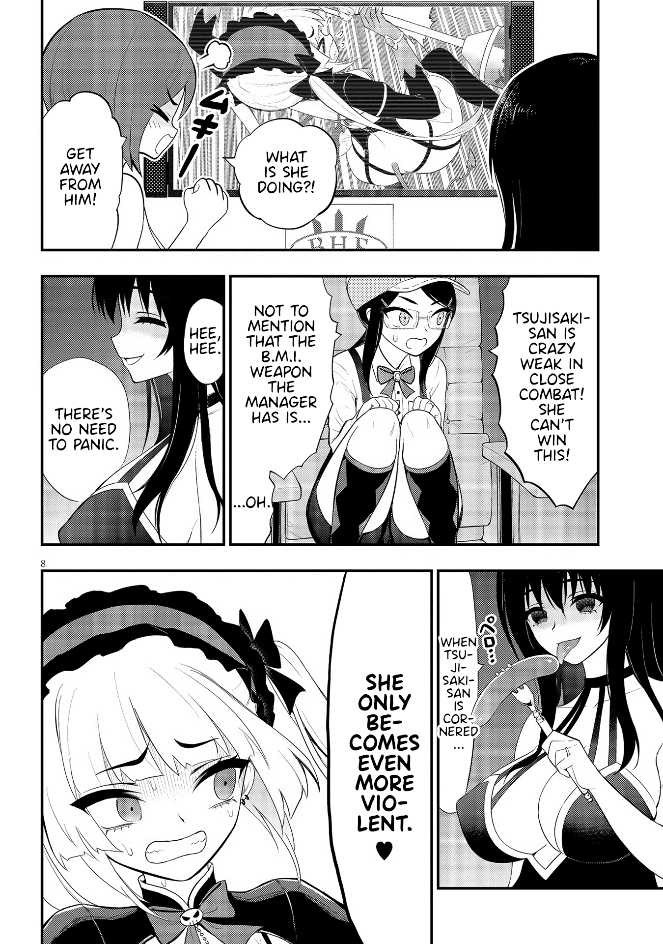 Ingoku Danchi Chapter 17 page 8 - Chapter 17: Avenger and Mega Masochist (3)