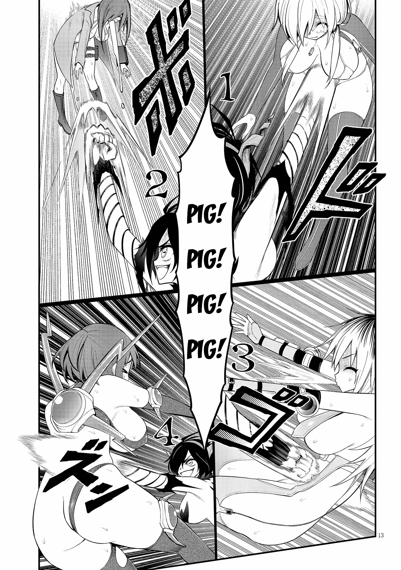 Ingoku Danchi Chapter 18 page 13 - Chapter 18: Avenger and Mega Masochist (4)