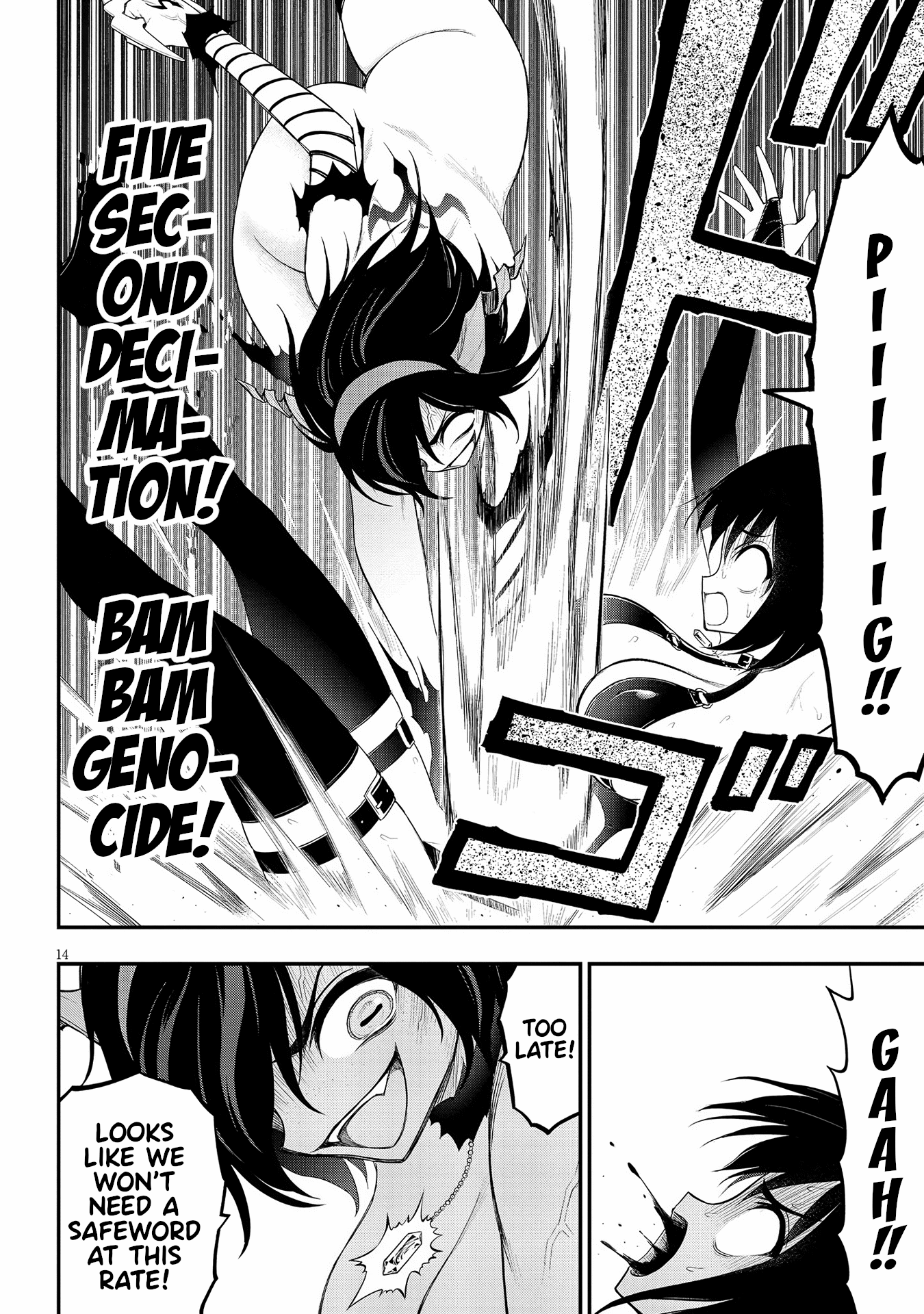 Ingoku Danchi Chapter 18 page 14 - Chapter 18: Avenger and Mega Masochist (4)