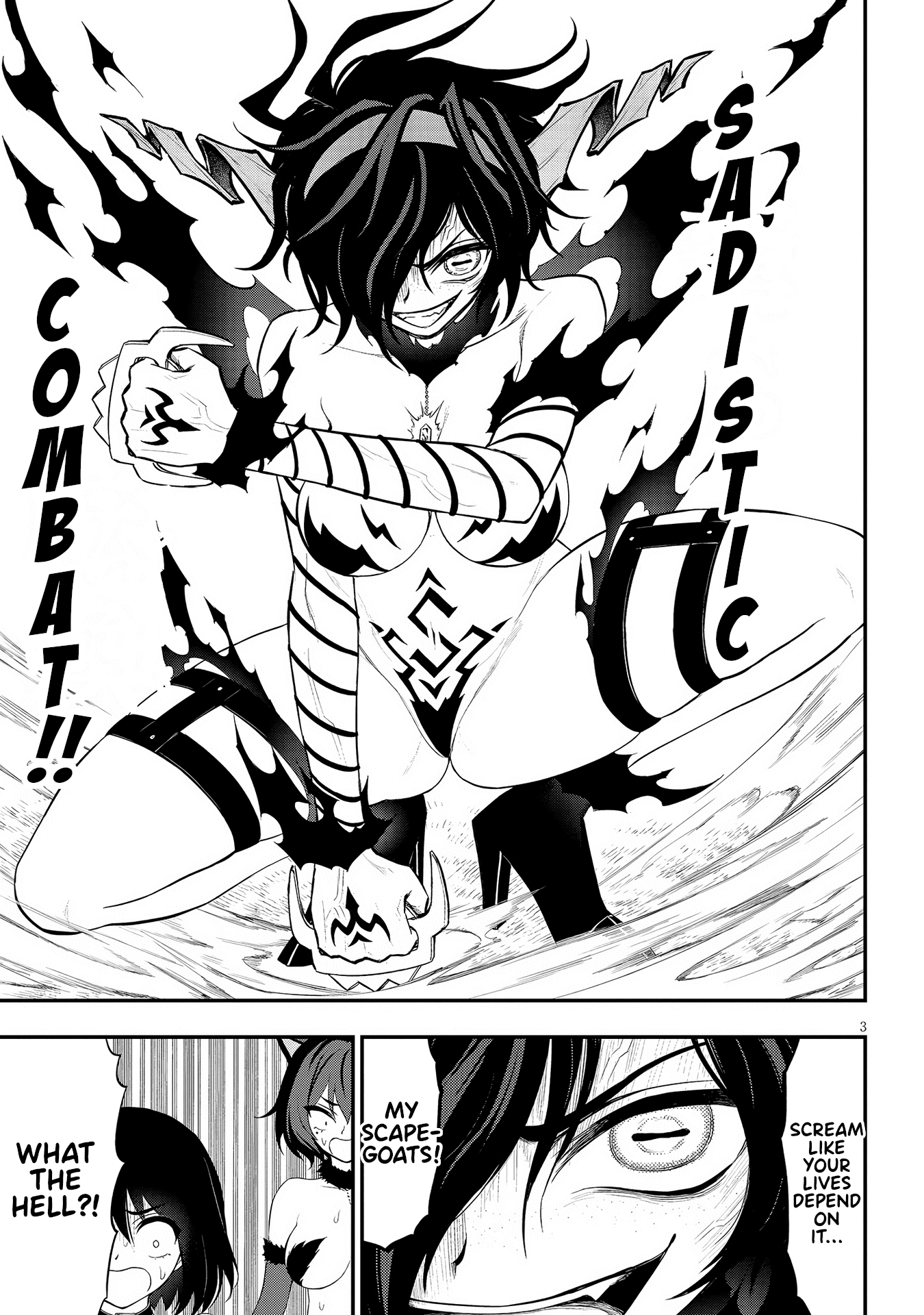 Ingoku Danchi Chapter 18 page 3 - Chapter 18: Avenger and Mega Masochist (4)