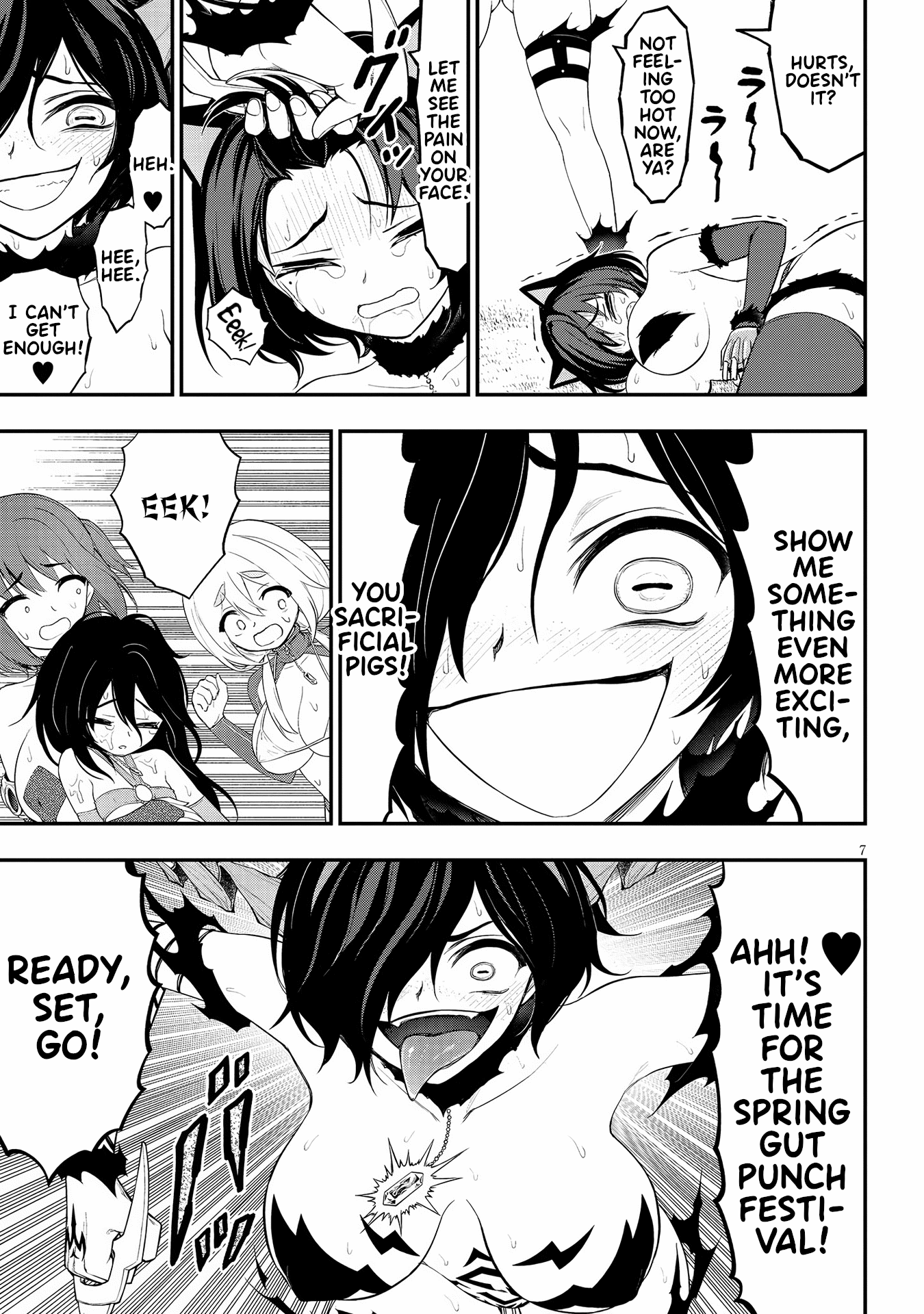 Ingoku Danchi Chapter 18 page 7 - Chapter 18: Avenger and Mega Masochist (4)