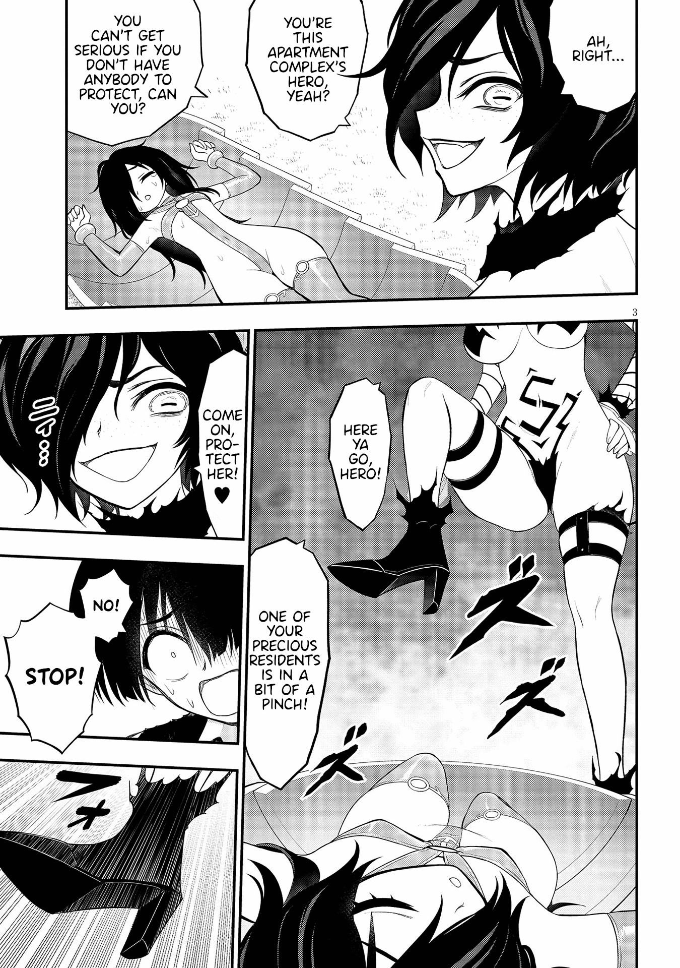 Ingoku Danchi Chapter 19 page 3 - Chapter 19: Avenger and Mega Masochist (5)