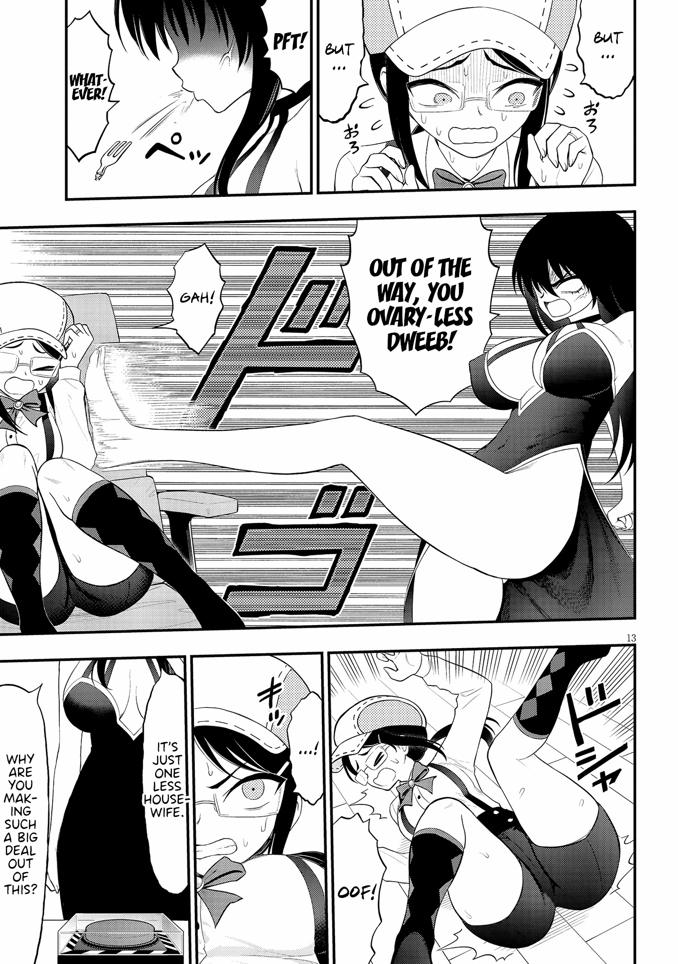 Ingoku Danchi Chapter 20 page 13 - Chapter 20: Avenger and Mega Masochist (6)