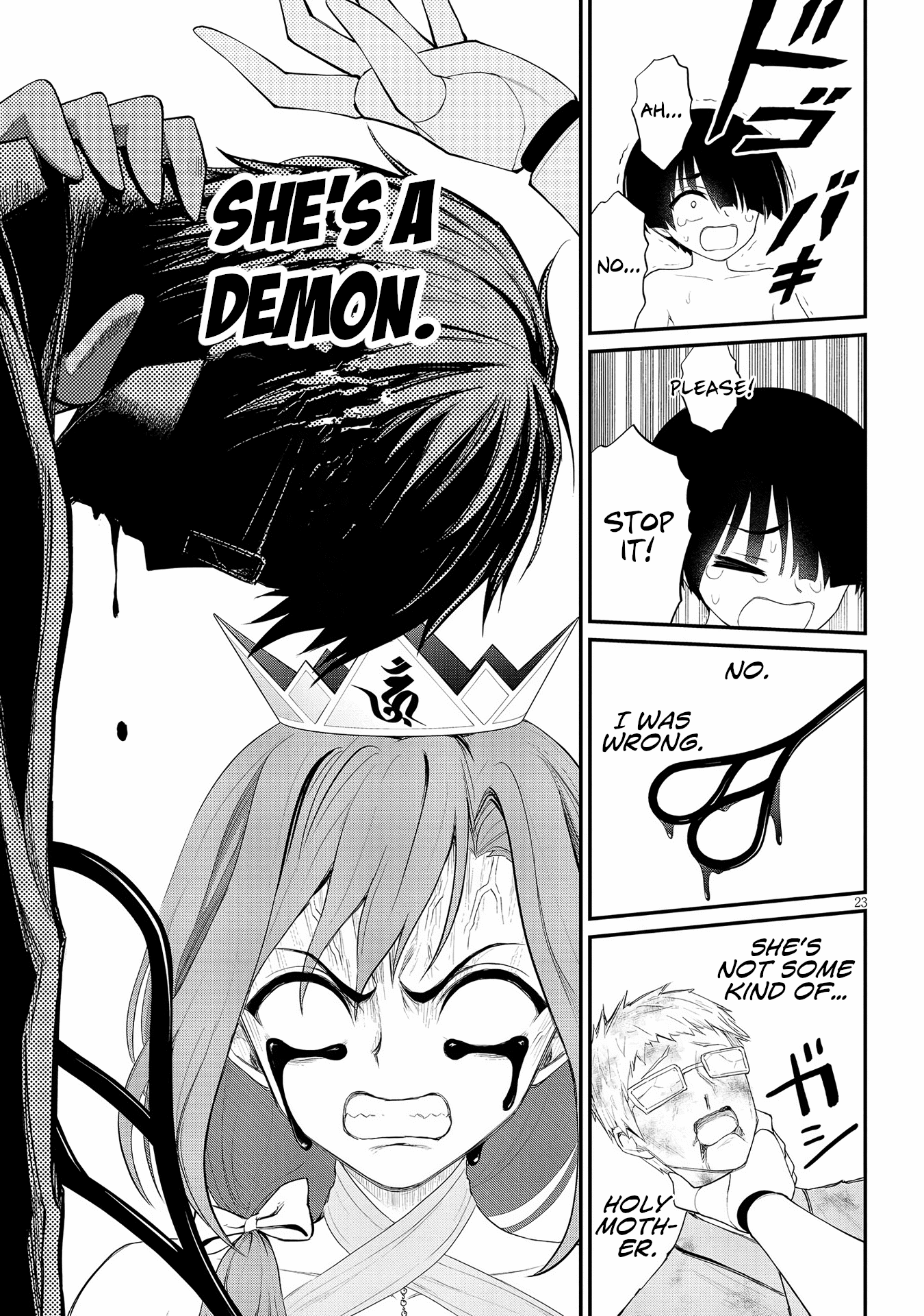 Ingoku Danchi Chapter 23 page 23 - Chapter 23: Maternity Monster (3)