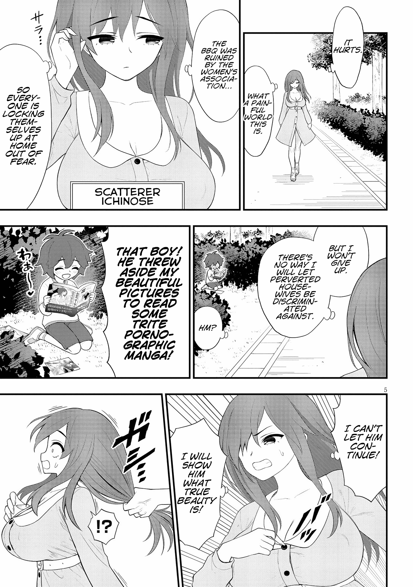 Ingoku Danchi Chapter 23 page 5 - Chapter 23: Maternity Monster (3)
