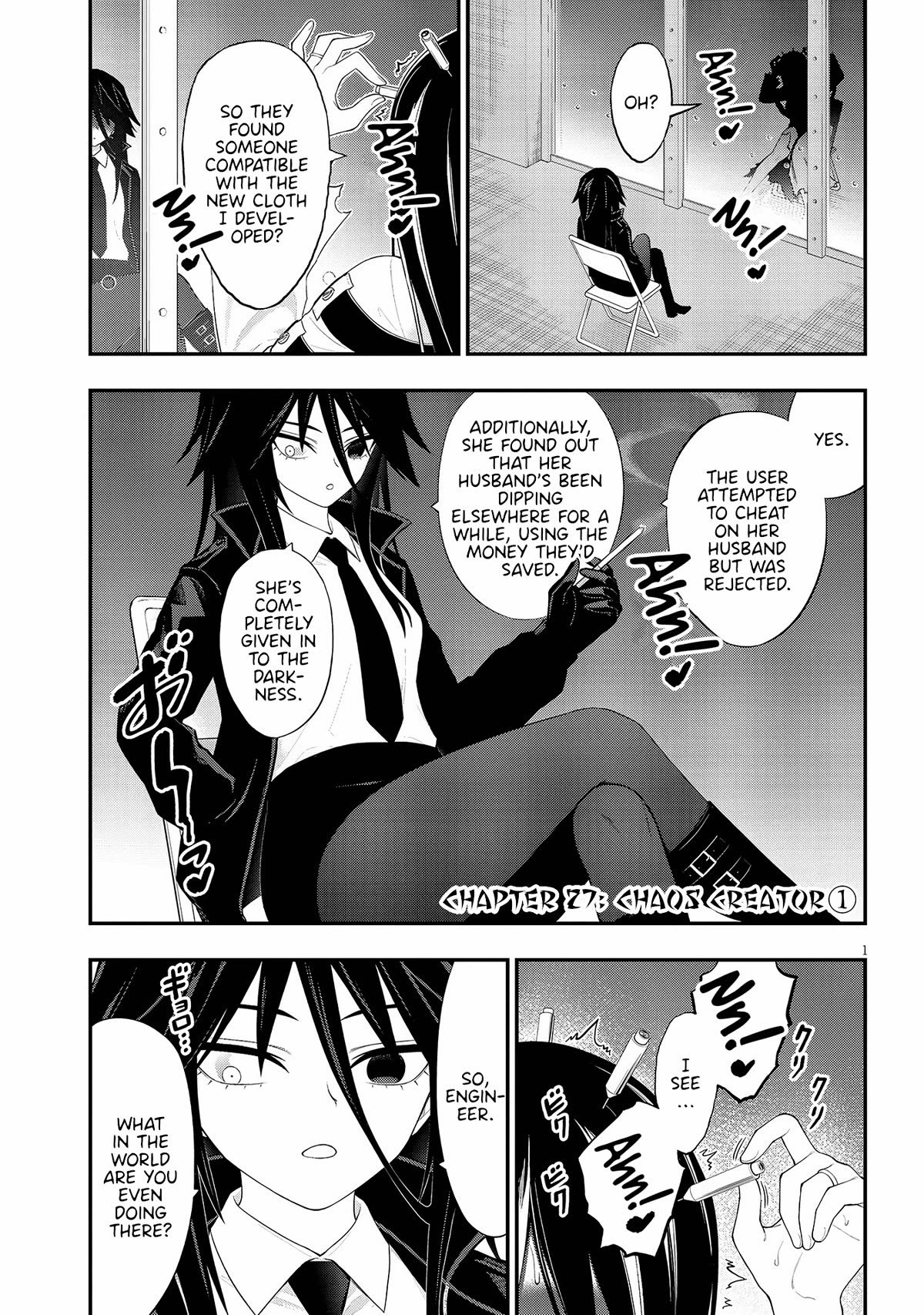 Ingoku Danchi Chapter 27 page 1 - Chapter 27: Chaos Creator (1)