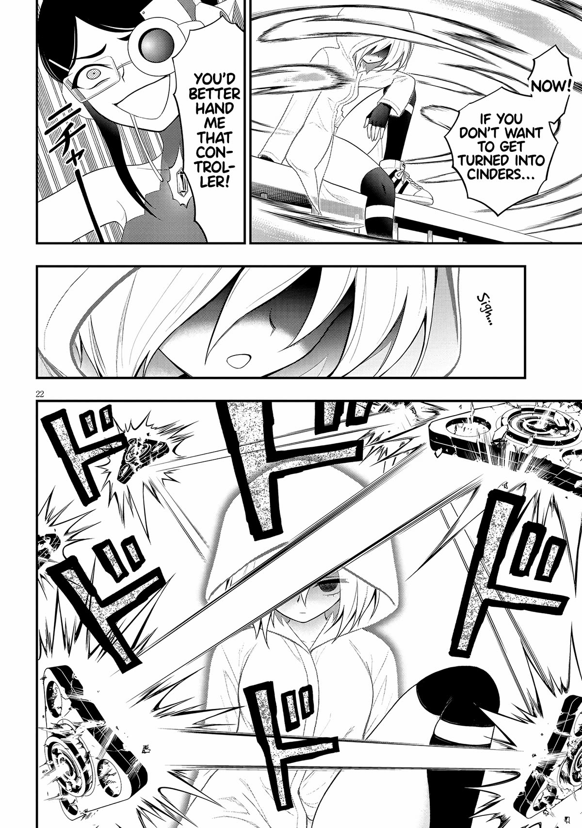 Ingoku Danchi Chapter 30 page 22 - Chapter 30: Chaos Creator (4)