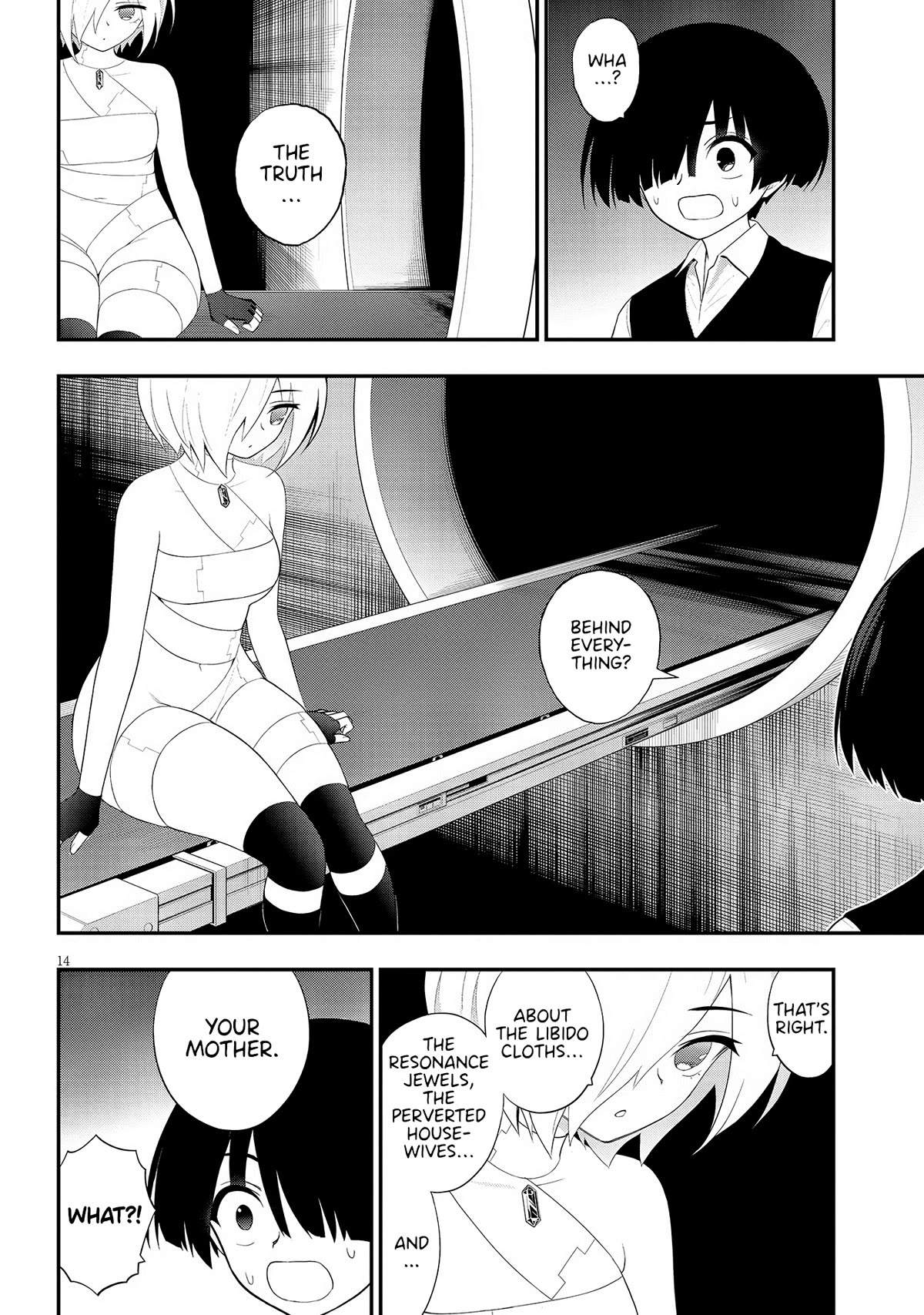 Ingoku Danchi Chapter 31 page 14 - Chapter 31: Chaos Creator (5)