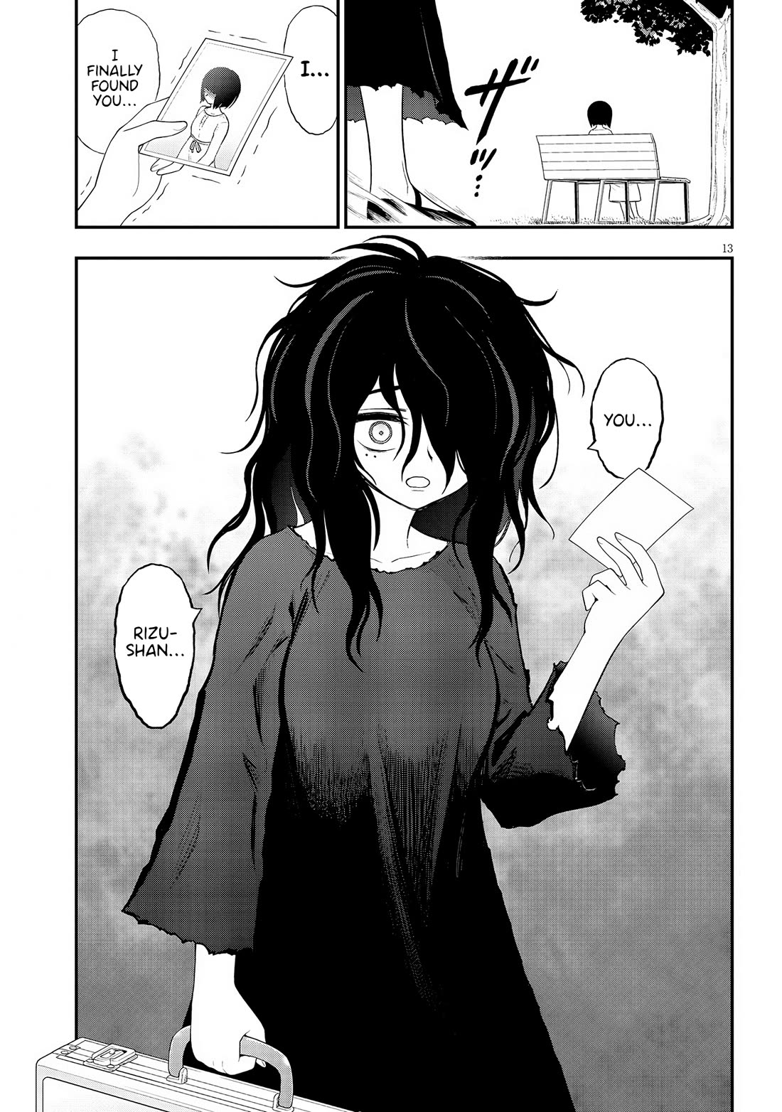 Ingoku Danchi Chapter 34 page 13 - Chapter 34: Rizu’s Tragedy