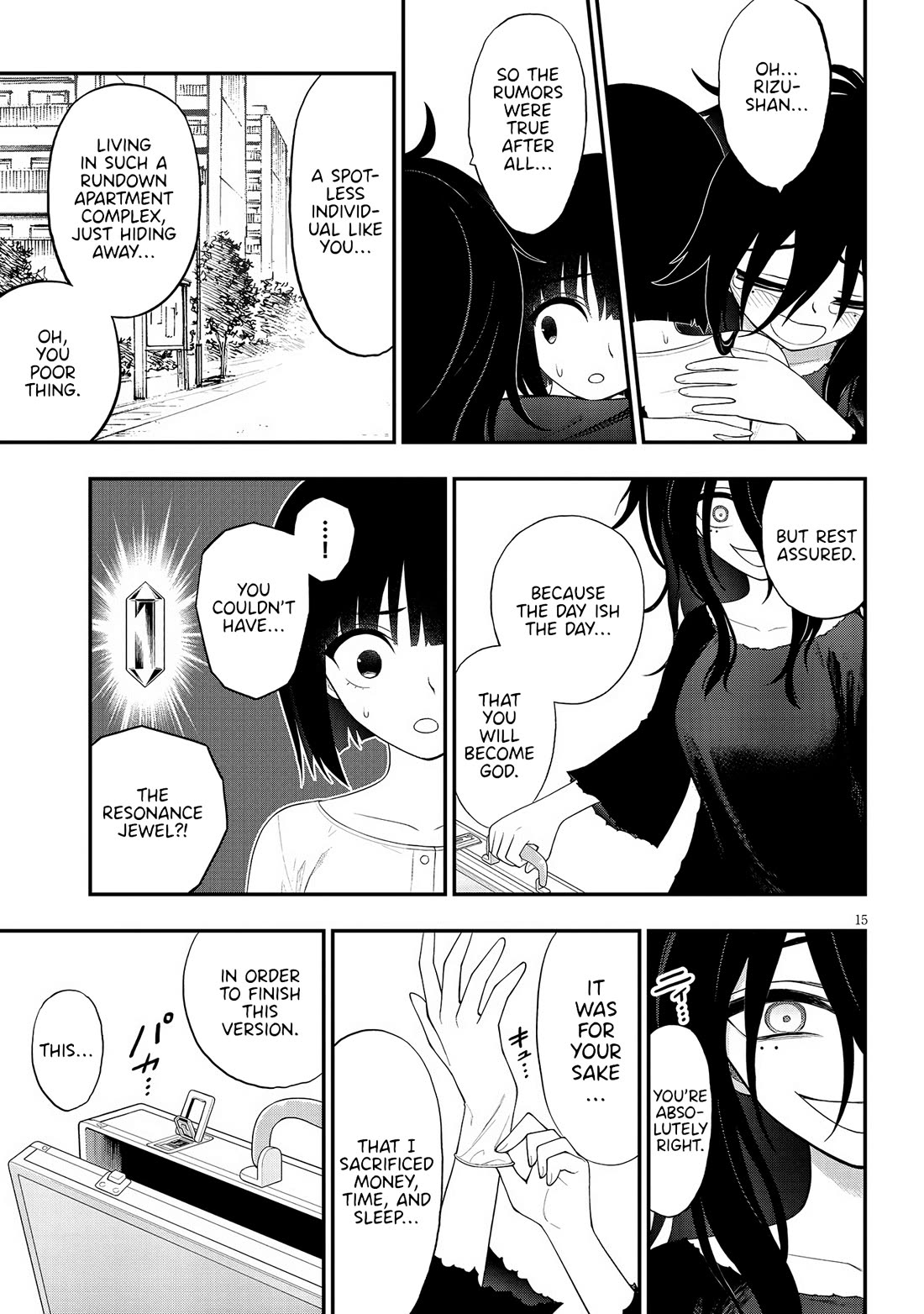 Ingoku Danchi Chapter 34 page 15 - Chapter 34: Rizu’s Tragedy