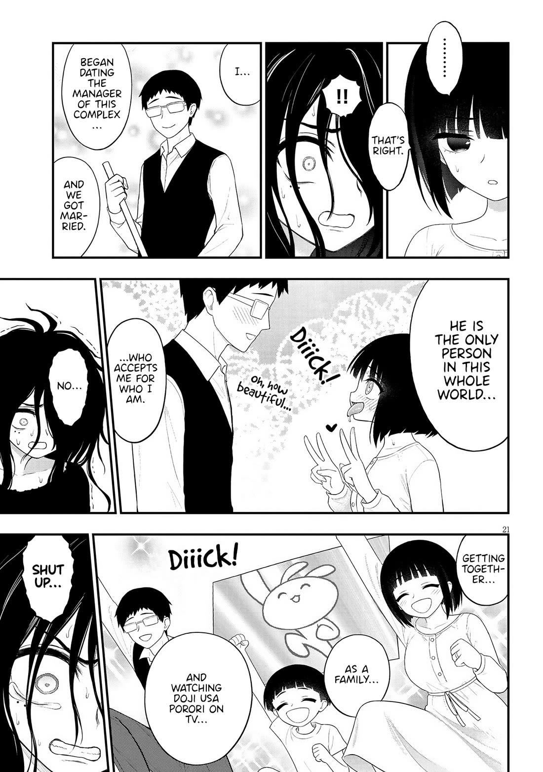 Ingoku Danchi Chapter 34 page 21 - Chapter 34: Rizu’s Tragedy