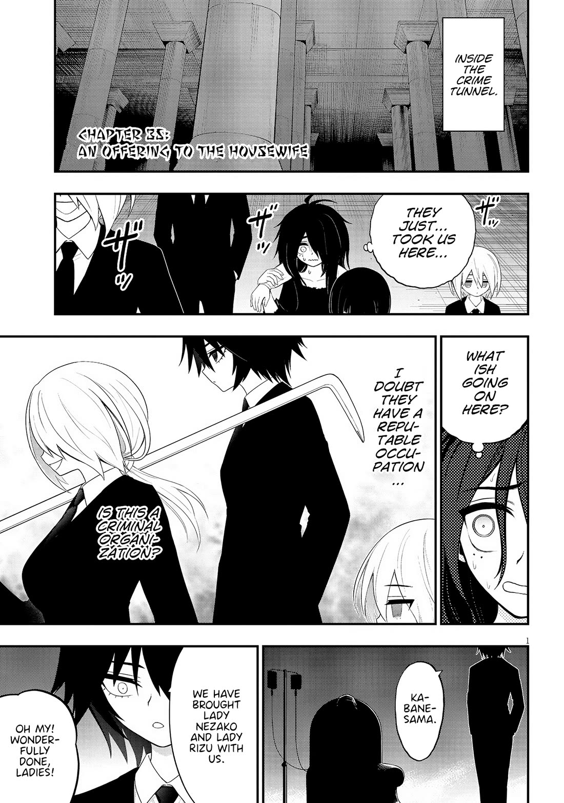 Ingoku Danchi Chapter 35 page 1 - Chapter 35: An Offering to the Housewife