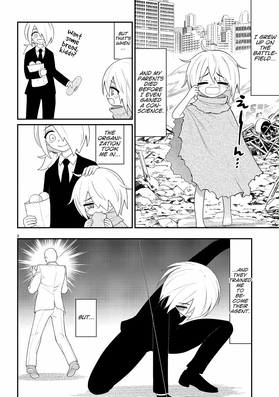 Ingoku Danchi Chapter 36 page 8 - Chapter 36: Remote Housewife Weapon Mamoru