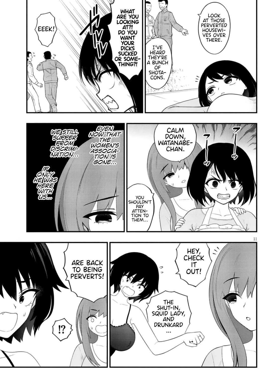 Ingoku Danchi Chapter 42 page 11 - Chapter 42: Legion (Army of Housewives)