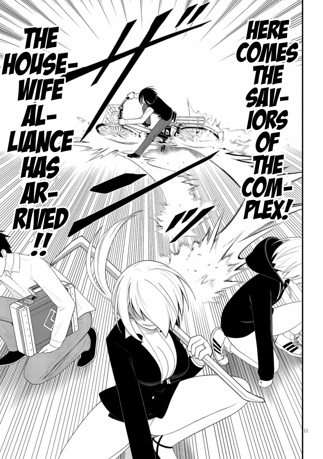 Ingoku Danchi Chapter 43 page 11 - Chapter 43: The Legion vs. Housewife Alliance