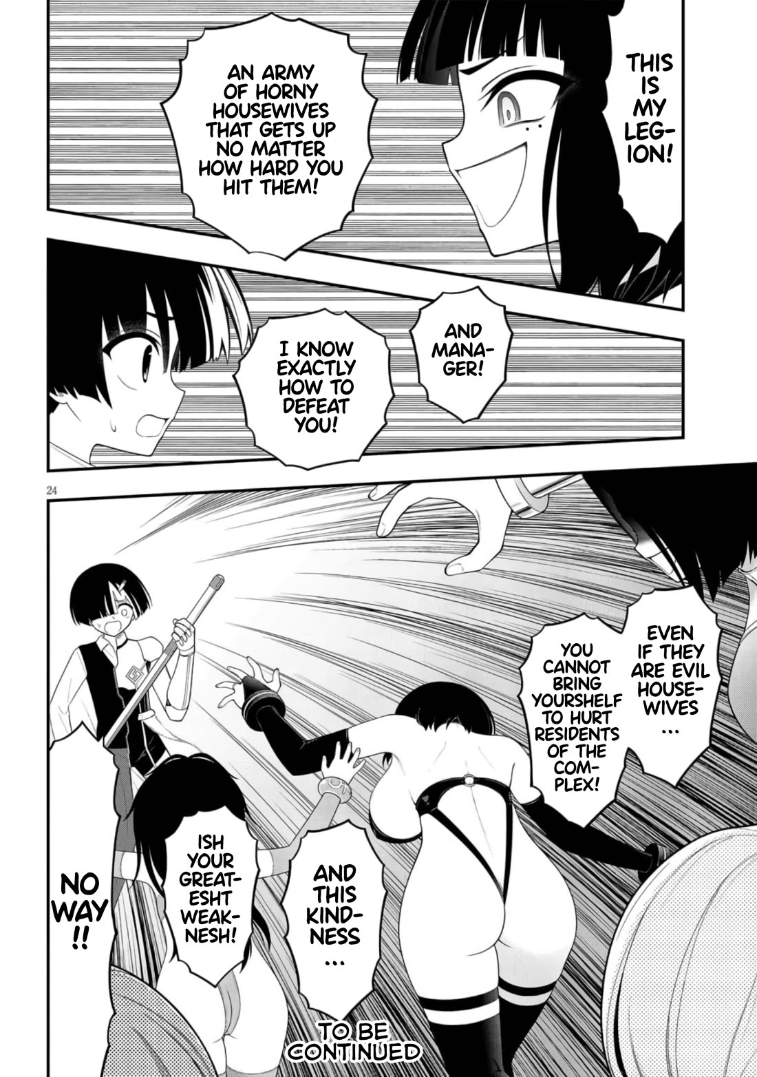 Ingoku Danchi Chapter 43 page 24 - Chapter 43: The Legion vs. Housewife Alliance