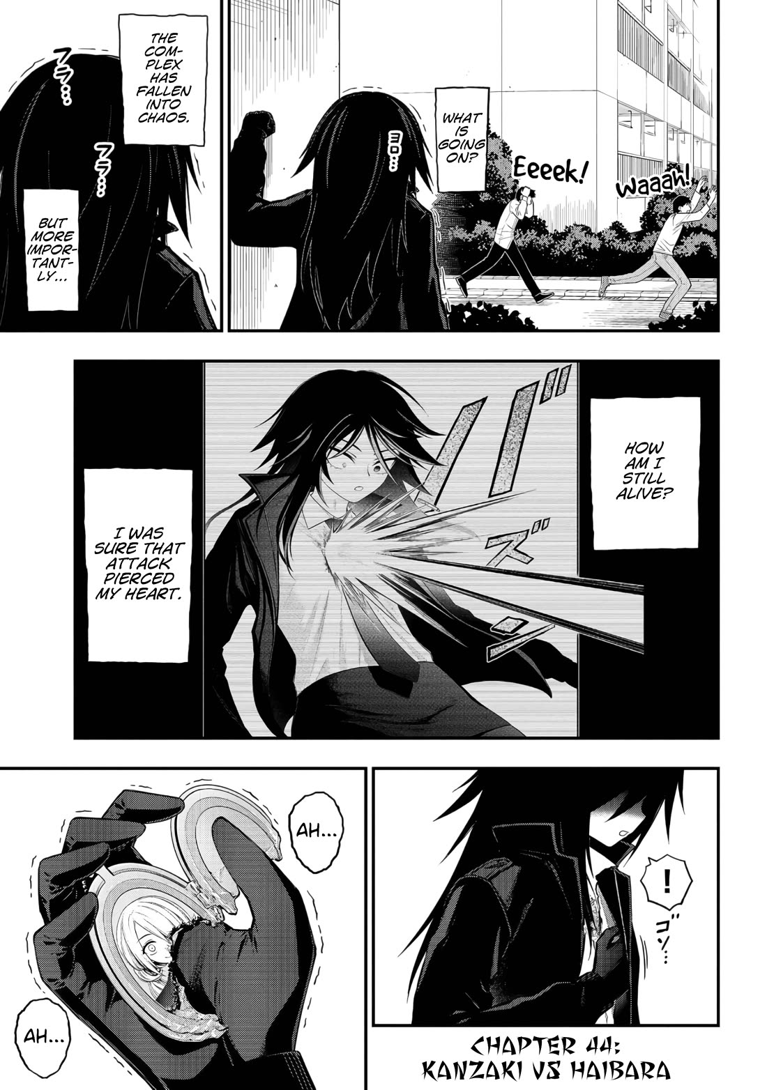 Ingoku Danchi Chapter 44 page 1 - Chapter 44: Kanzaki vs. Haibara