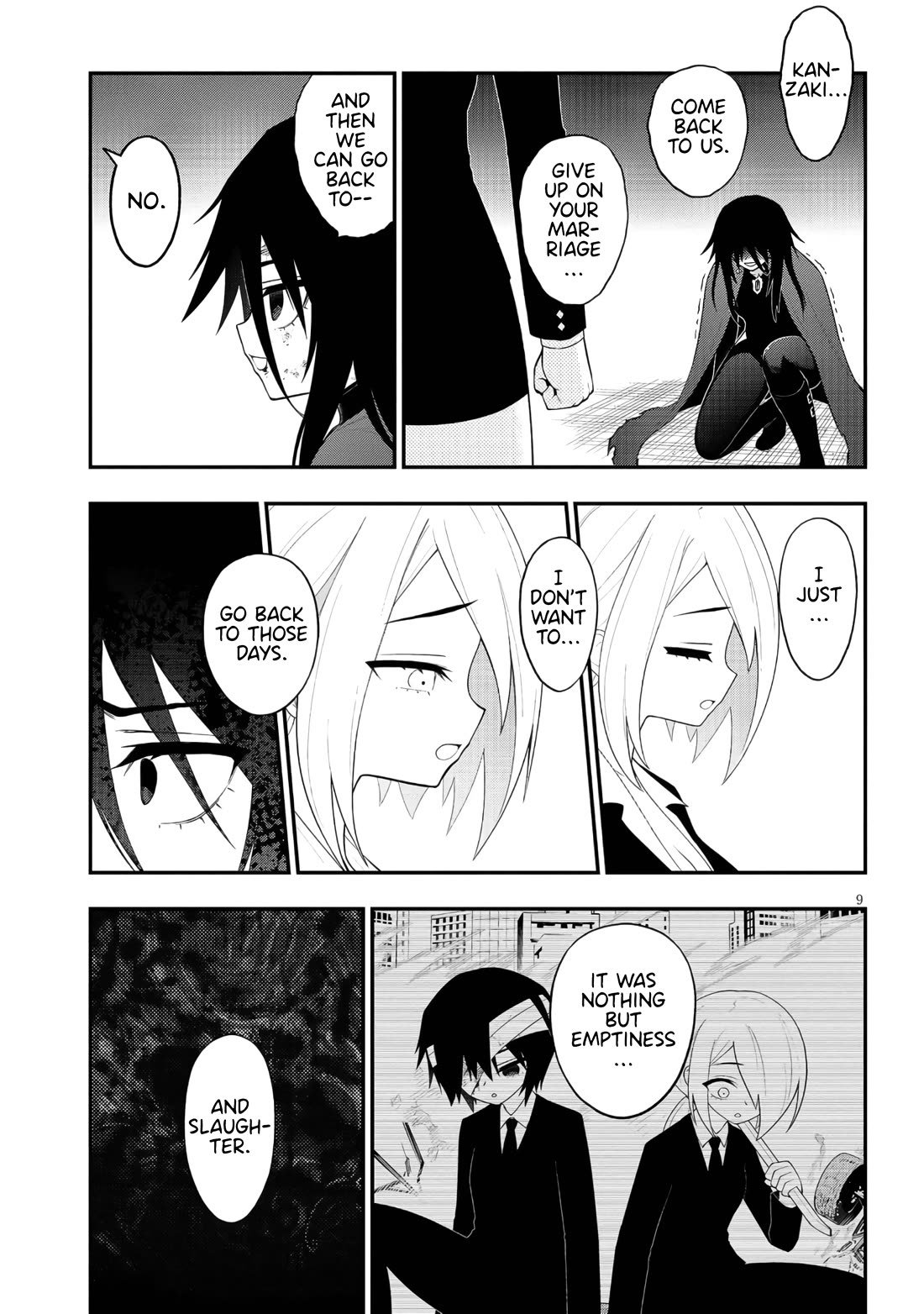 Ingoku Danchi Chapter 45 page 9 - Chapter 45: Kanzaki vs. Haibara (2)