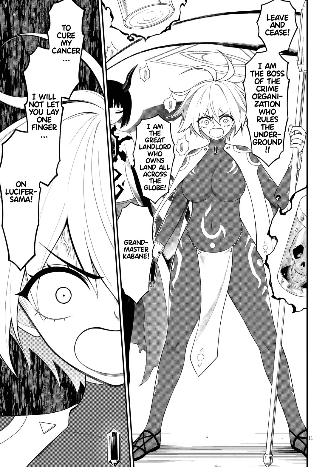 Ingoku Danchi Chapter 47 page 11 - Chapter 47: Telekinetic Weapon Thanatos
