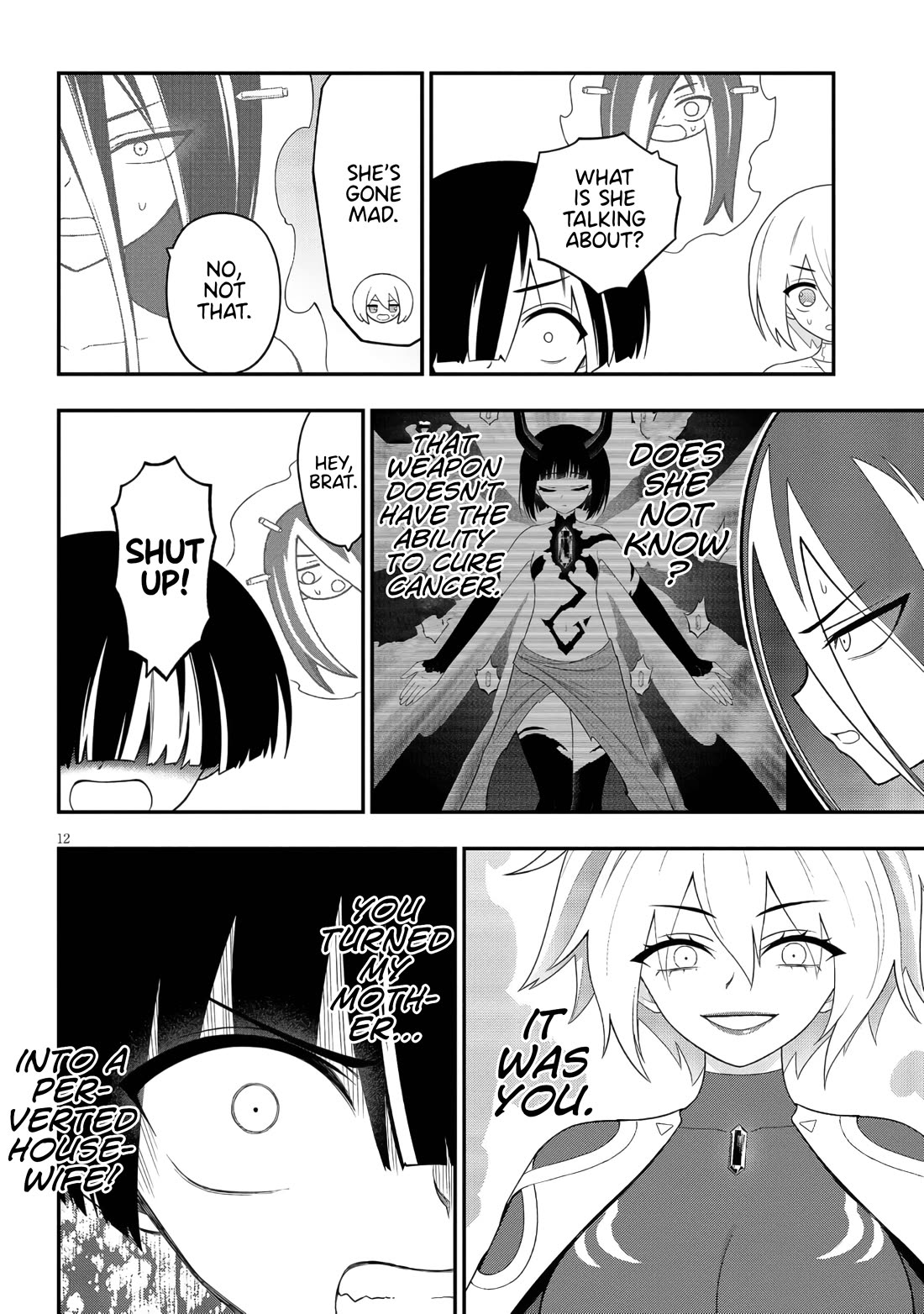 Ingoku Danchi Chapter 47 page 12 - Chapter 47: Telekinetic Weapon Thanatos