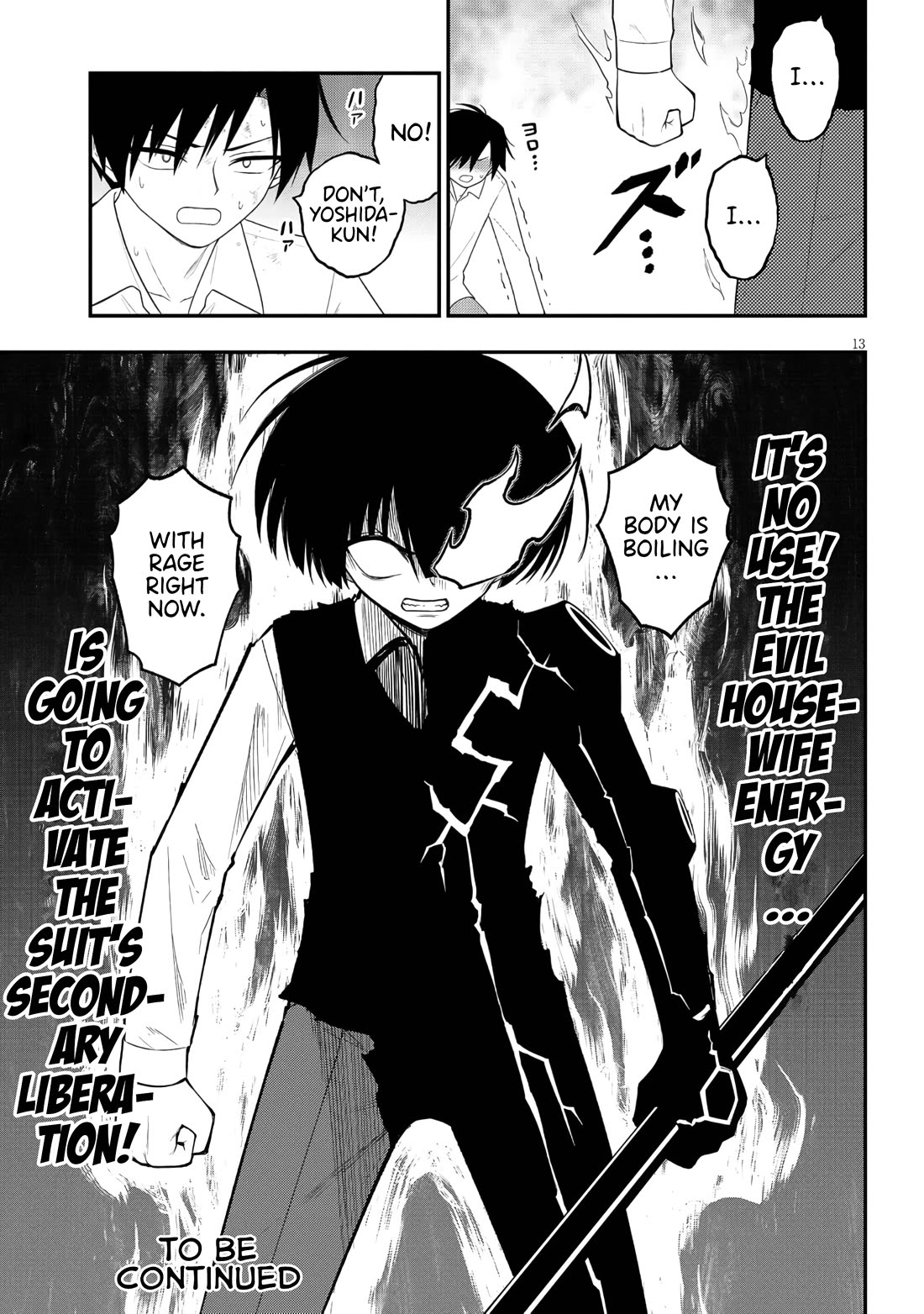 Ingoku Danchi Chapter 47 page 13 - Chapter 47: Telekinetic Weapon Thanatos