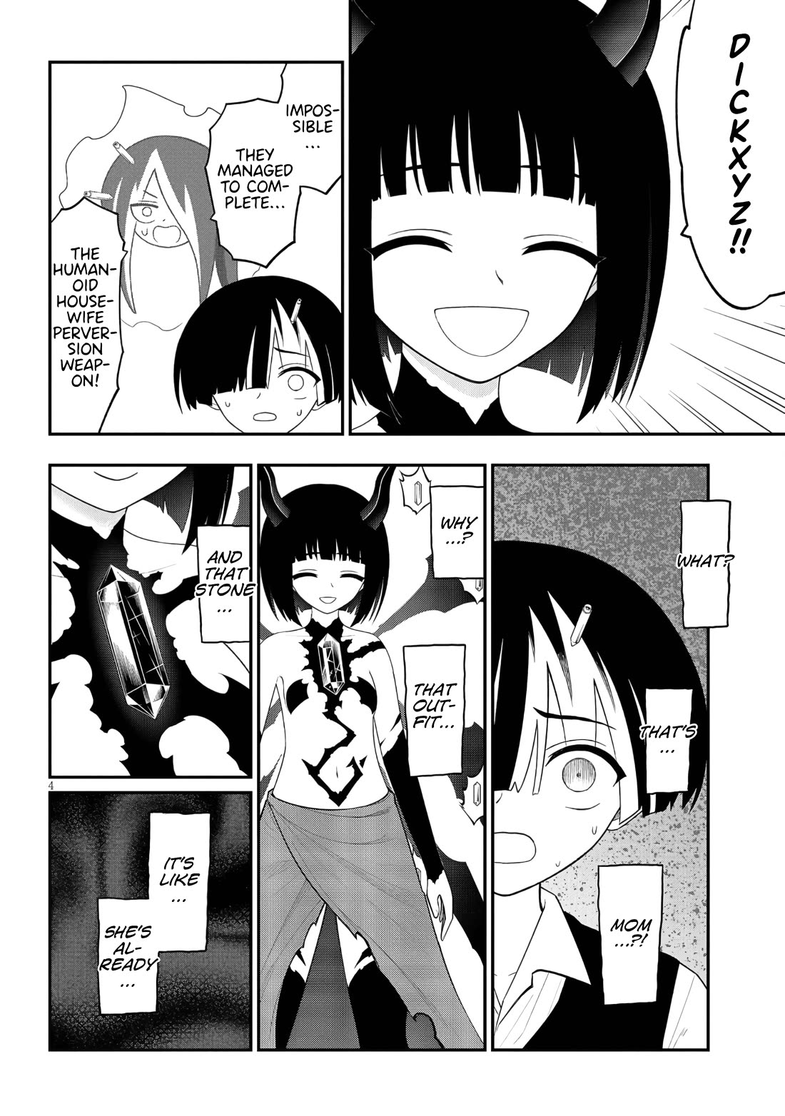 Ingoku Danchi Chapter 47 page 4 - Chapter 47: Telekinetic Weapon Thanatos