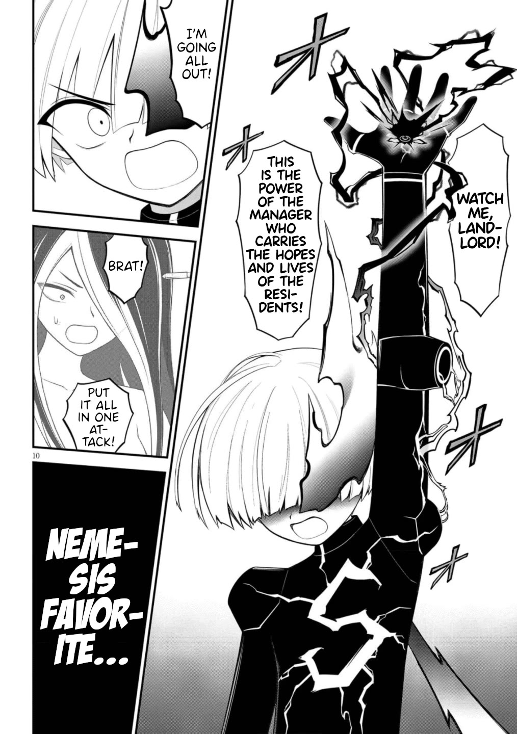 Ingoku Danchi Chapter 49 page 10 - Chapter 49: Fallen War! Owner versus Manager