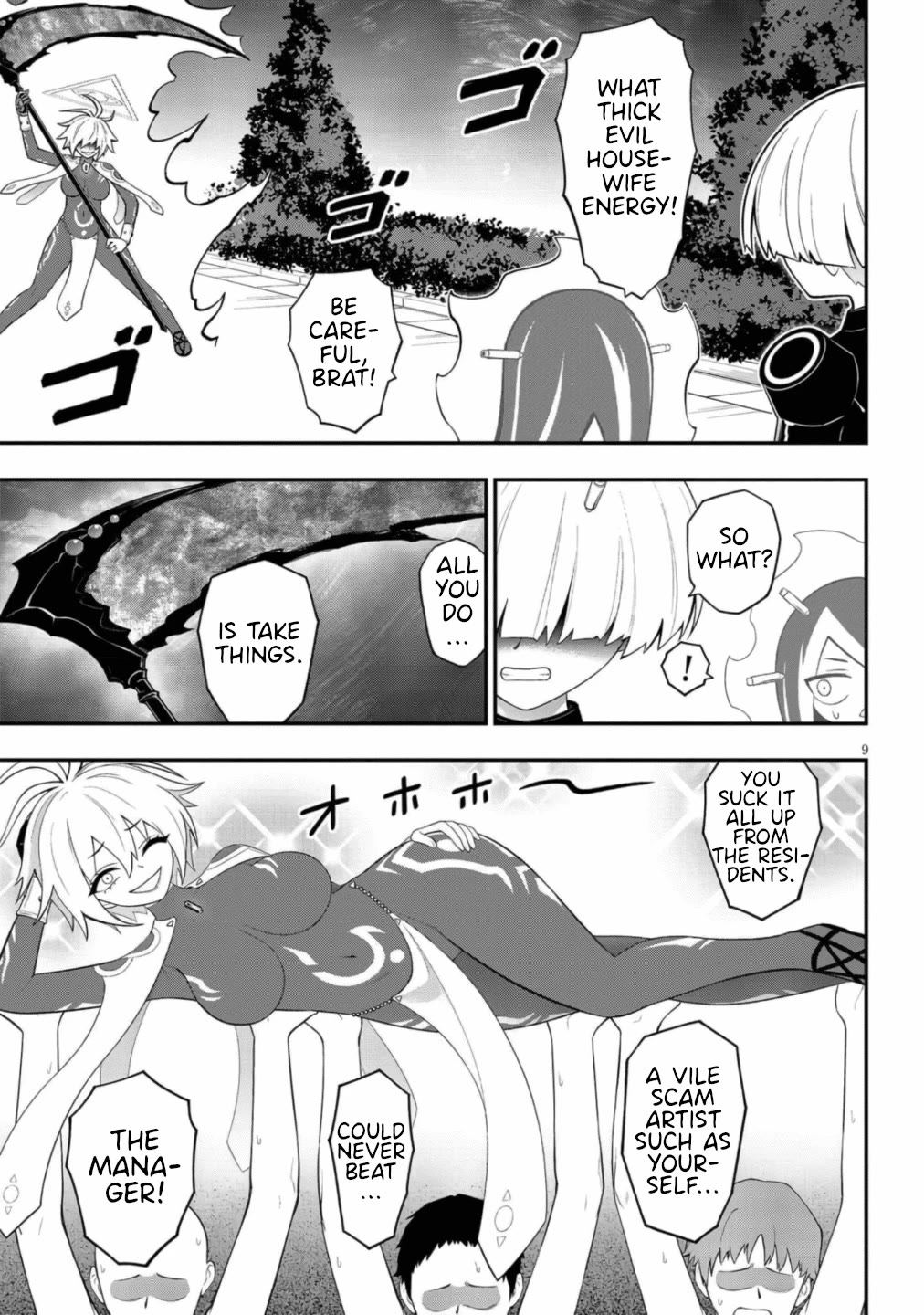 Ingoku Danchi Chapter 49 page 9 - Chapter 49: Fallen War! Owner versus Manager