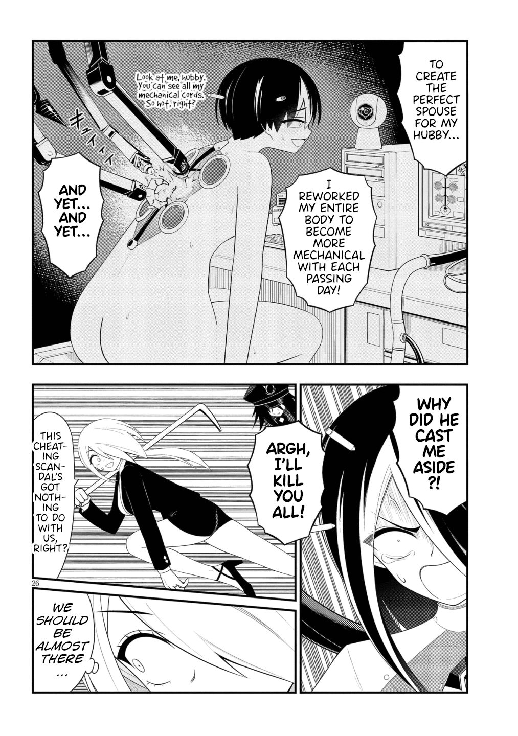 Ingoku Danchi Chapter 51 page 26 - Chapter 51: Feverous Frenzy Weapon Prometheus