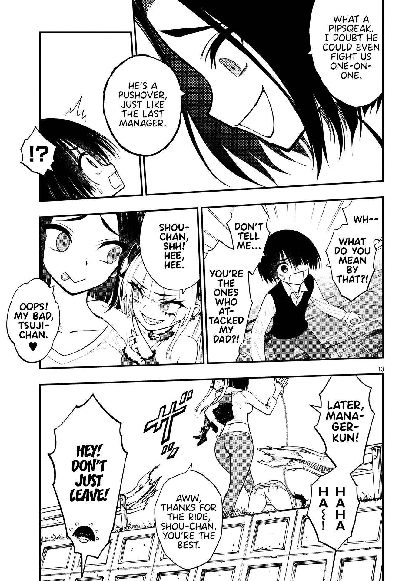 Ingoku Danchi Chapter 9 page 14 - Chapter 9: Banishing Execution Squad