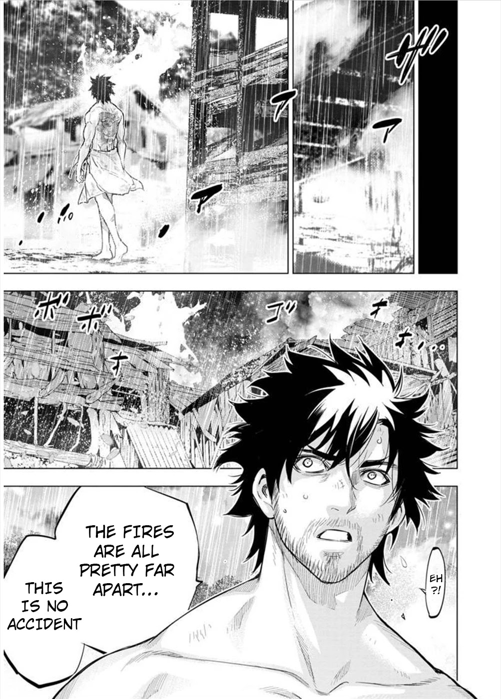 Ingoshima Chapter 105 page 3 - Chapter 105: Rain, Smouldering Earth