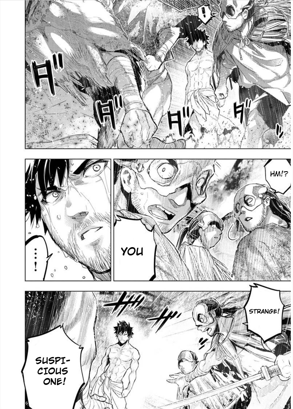 Ingoshima Chapter 105 page 4 - Chapter 105: Rain, Smouldering Earth