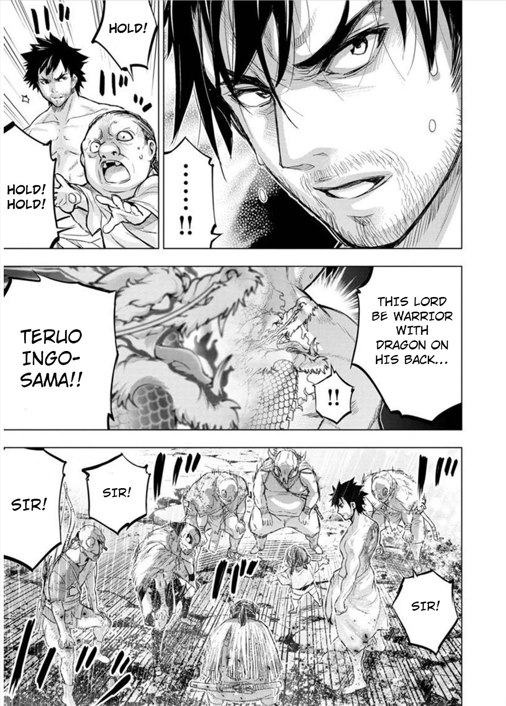 Ingoshima Chapter 105 page 5 - Chapter 105: Rain, Smouldering Earth