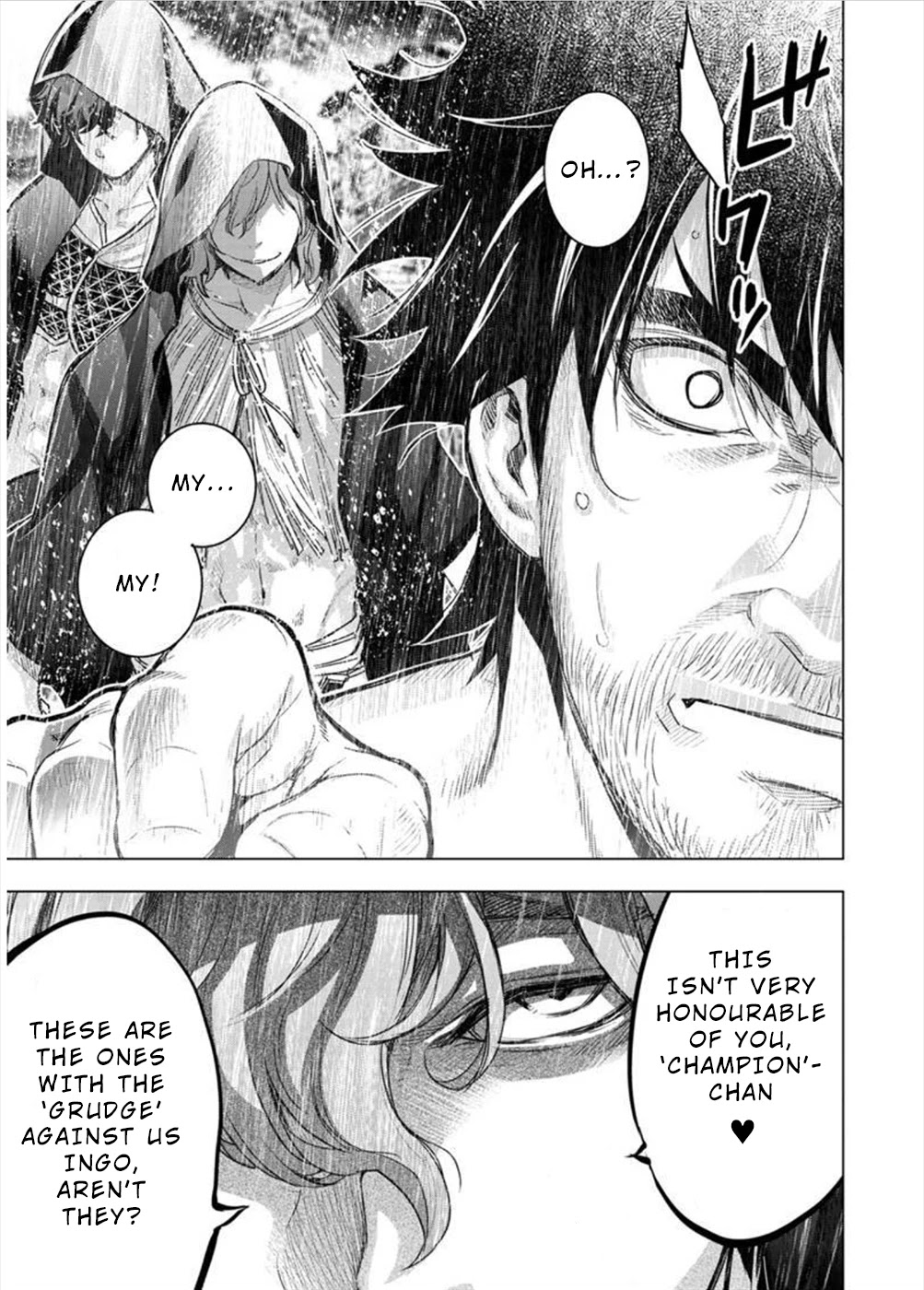 Ingoshima Chapter 106 page 9 - Chapter 106: Rain, Smouldering Earth (2)