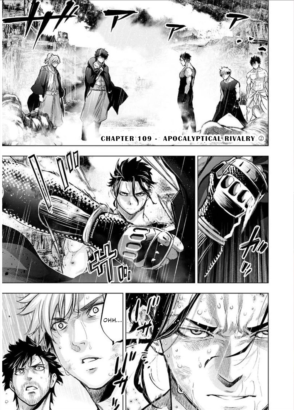 Ingoshima Chapter 109 page 1 - Chapter 109: Apocalyptical Rivalry (2)