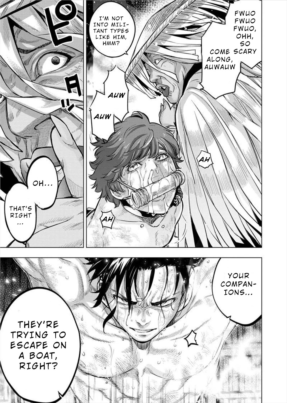 Ingoshima Chapter 110 page 5 - Chapter 110: The Old Hag in the Selection Cell