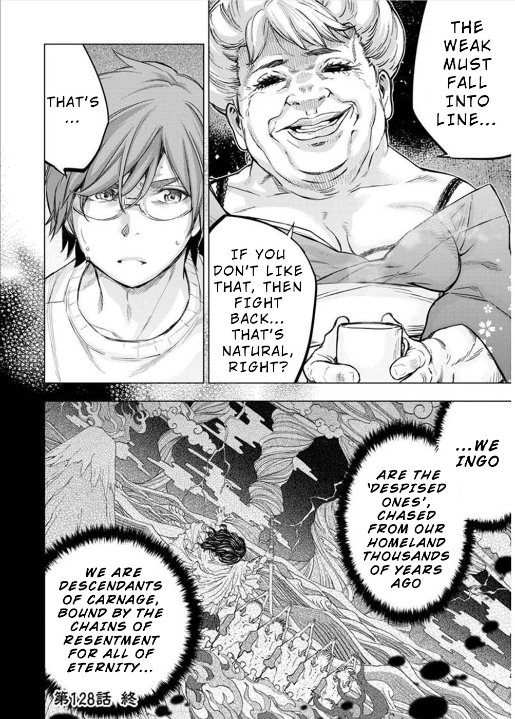 Ingoshima Chapter 128 page 8 - Chapter 128: Sacrifice, For the Strong